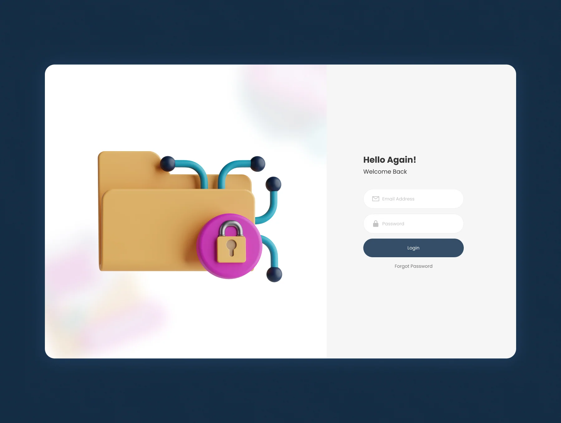 Cyber Security 3D Icon Set 5