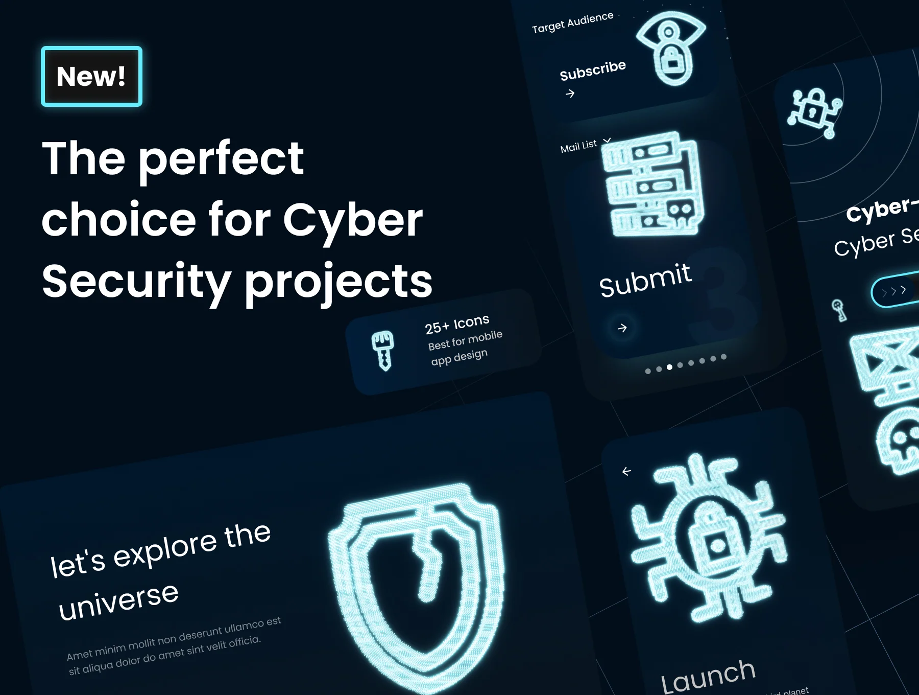 Cyber-Tec | Cyber Security 3D Icon Pack 3