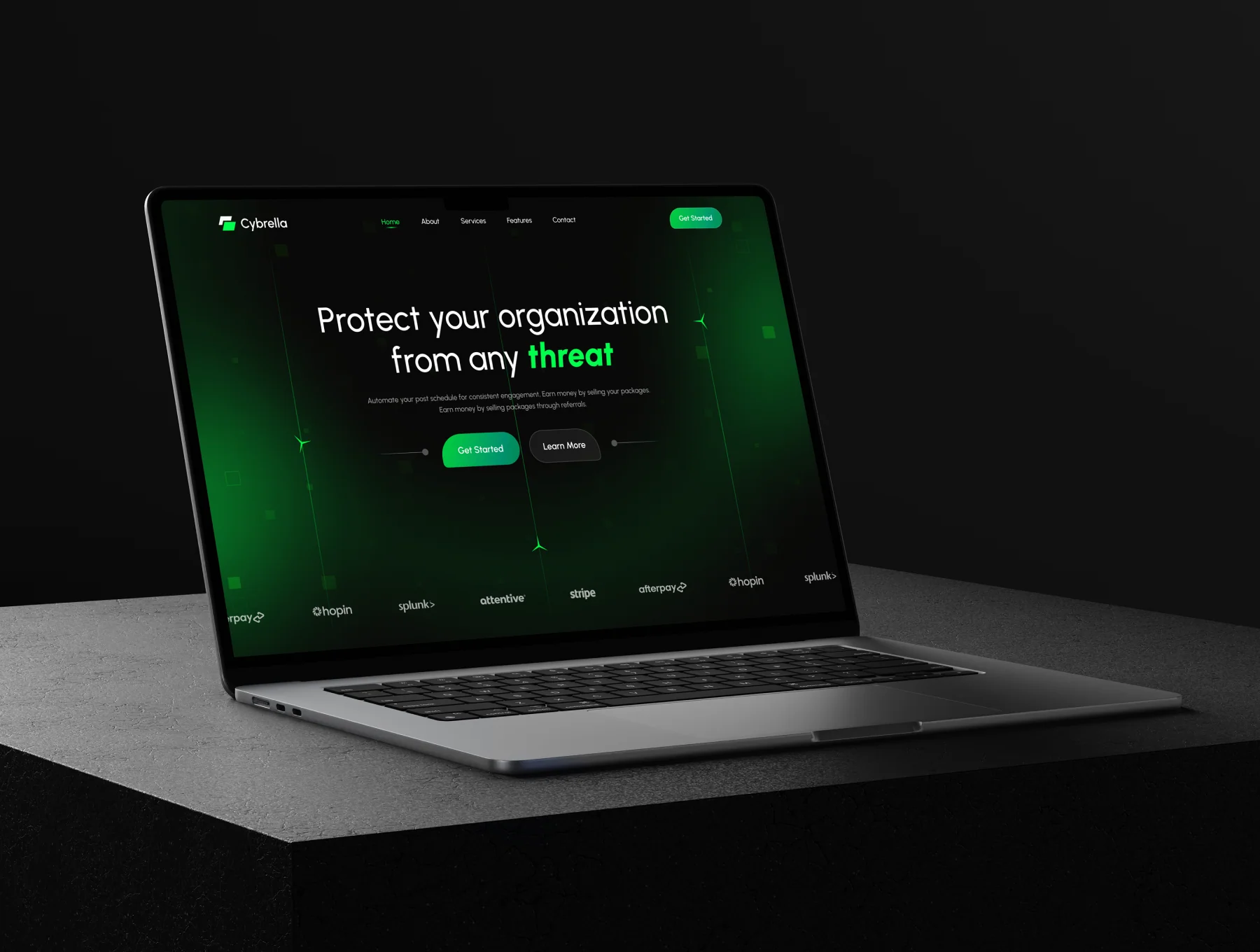 Cybrella - Cyber Security Website UI Kit 5