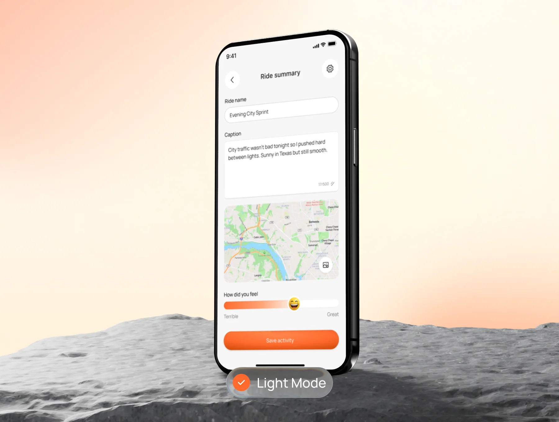 Cykloom – Modern Bicycle Mobile App UI KIT 4
