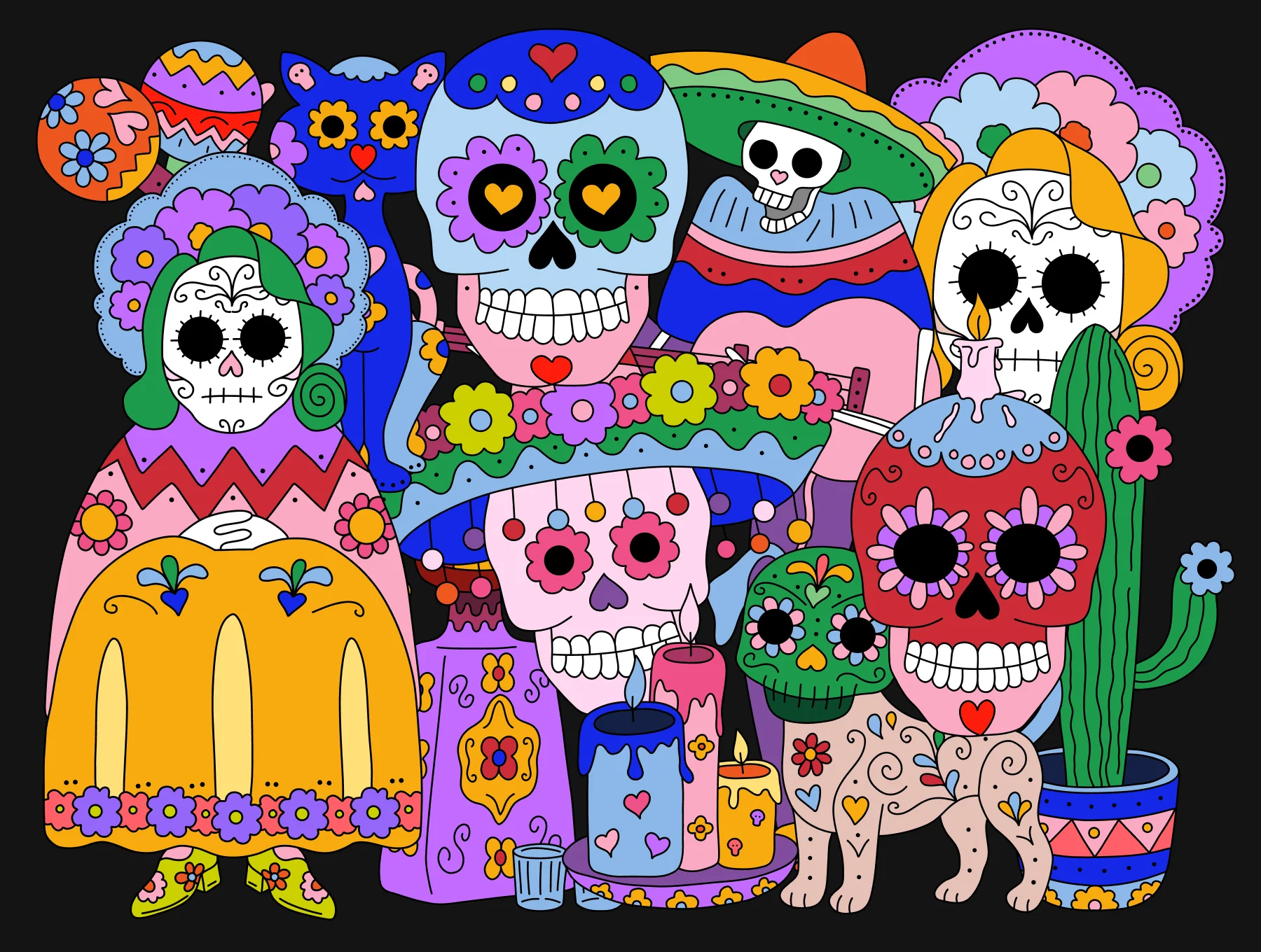 Día de los Muertos Pack