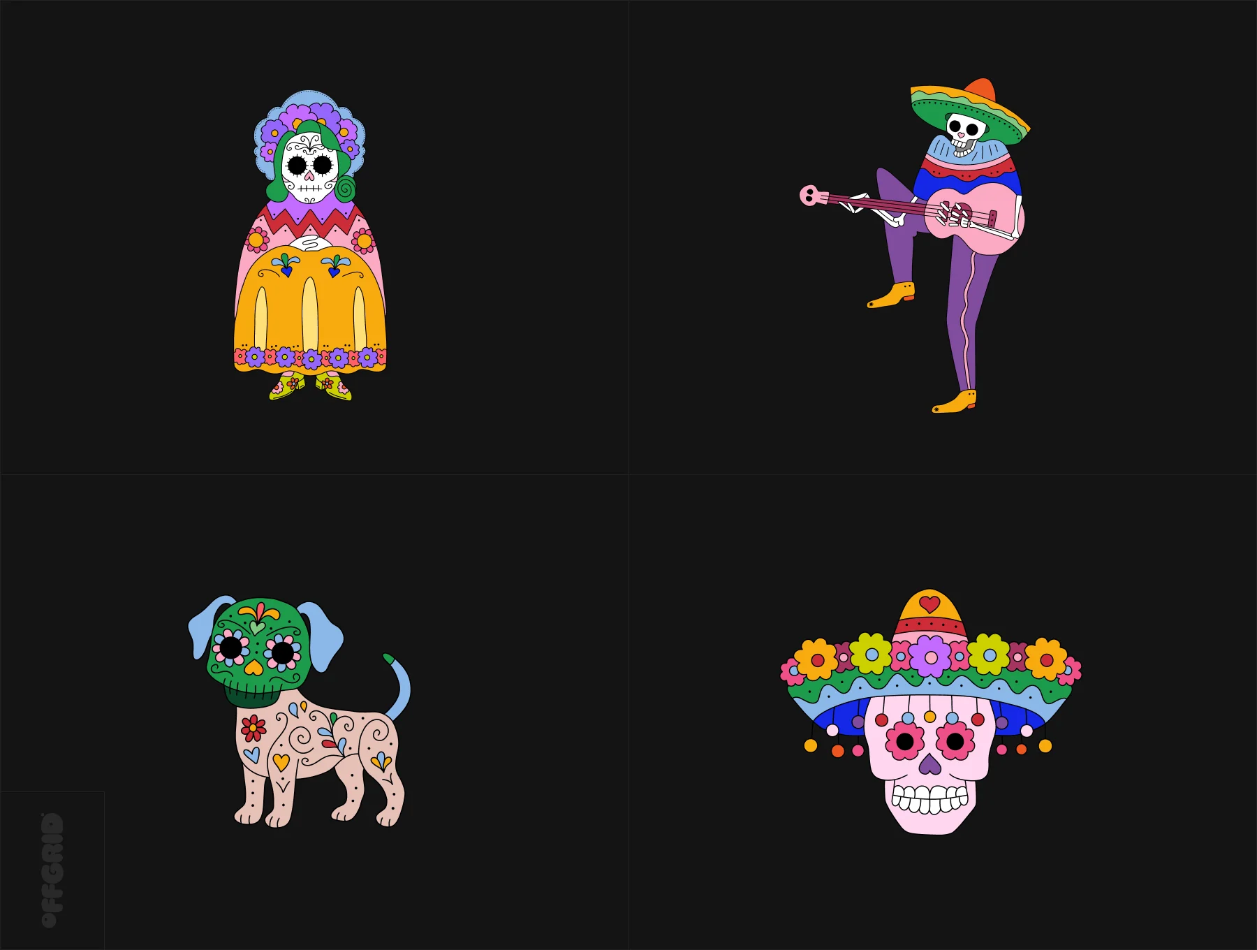 Día de los Muertos Pack 5