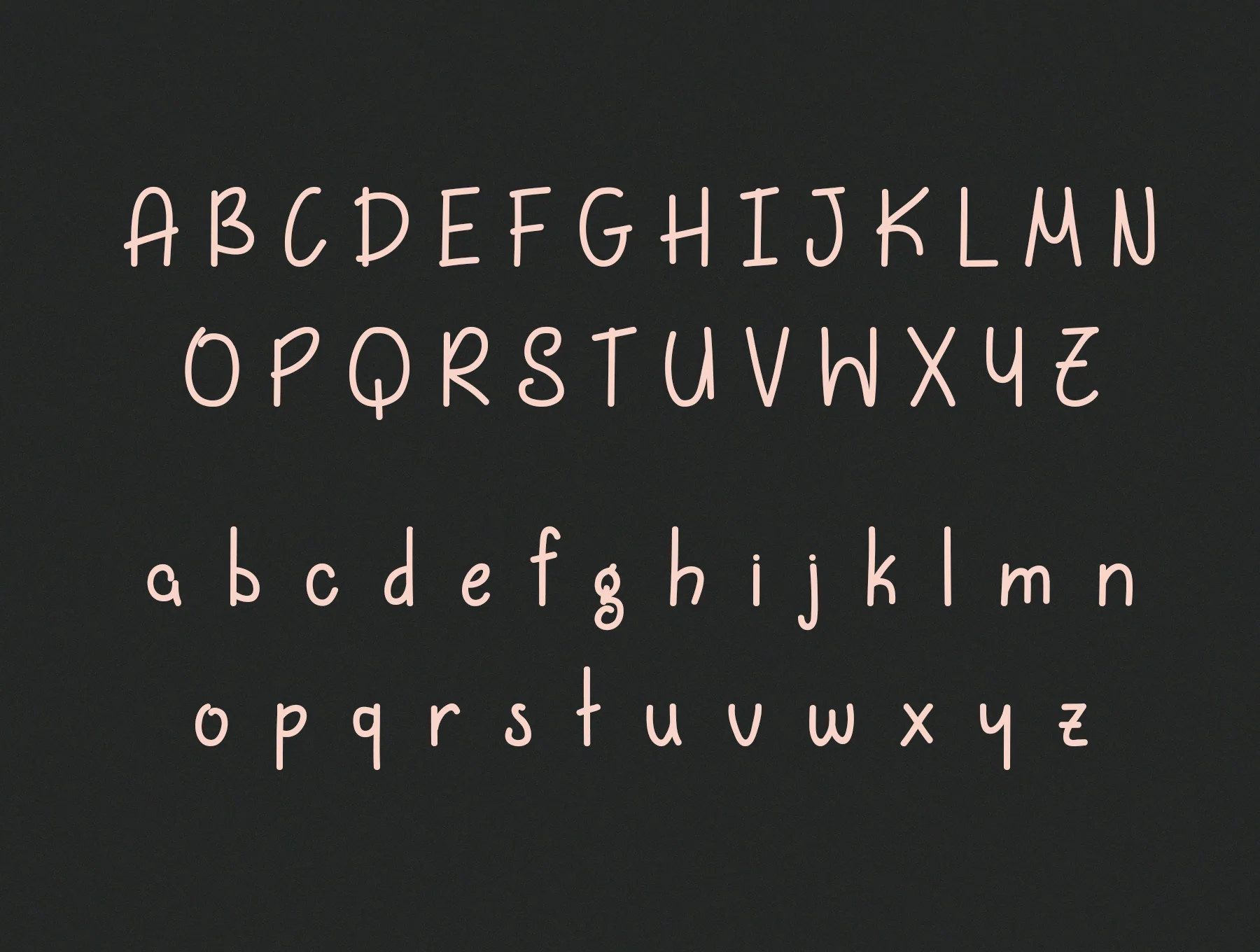 Dae-hyun Fancy Font 5