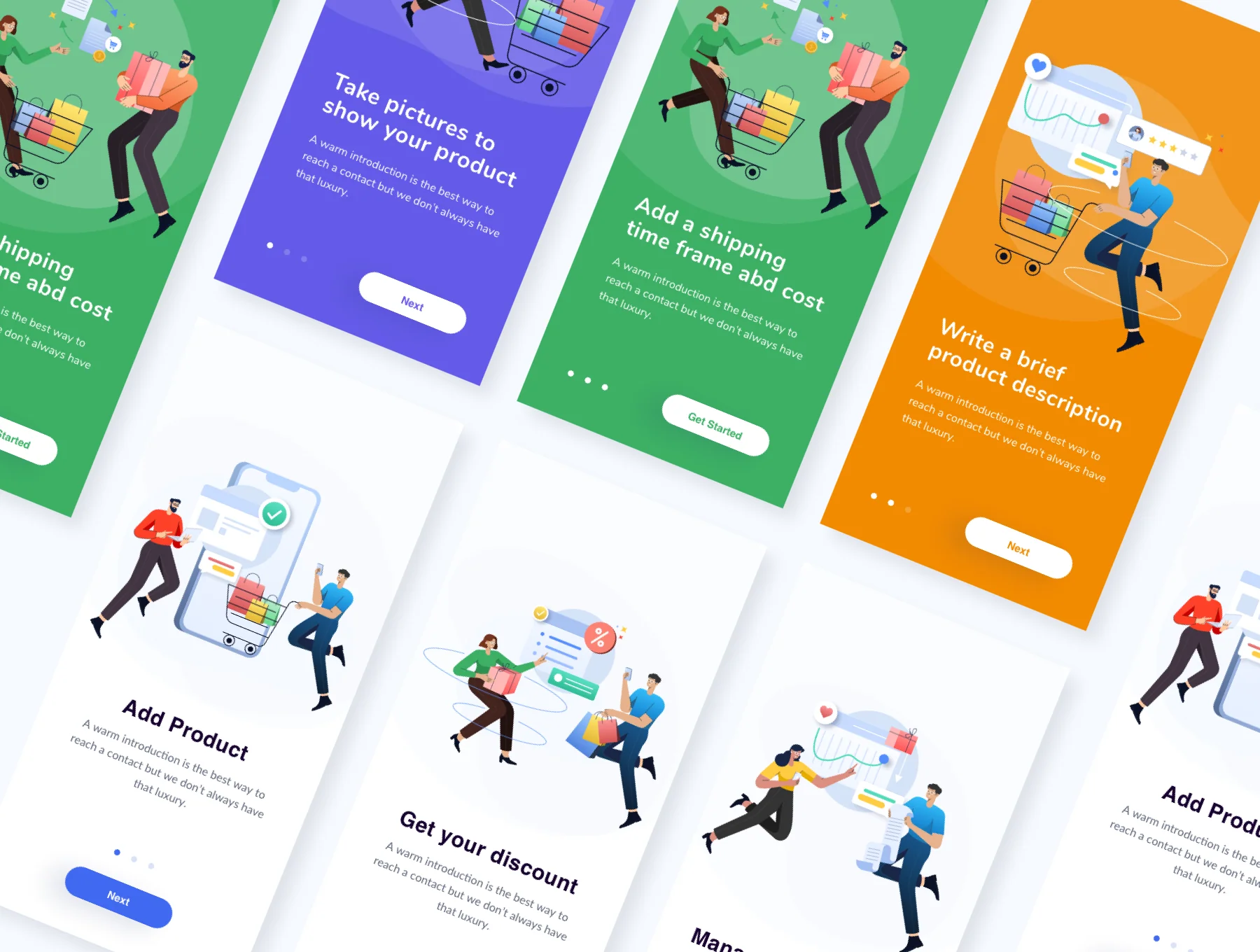 Dagangan - E-commerce and Business Illustration Pack 5