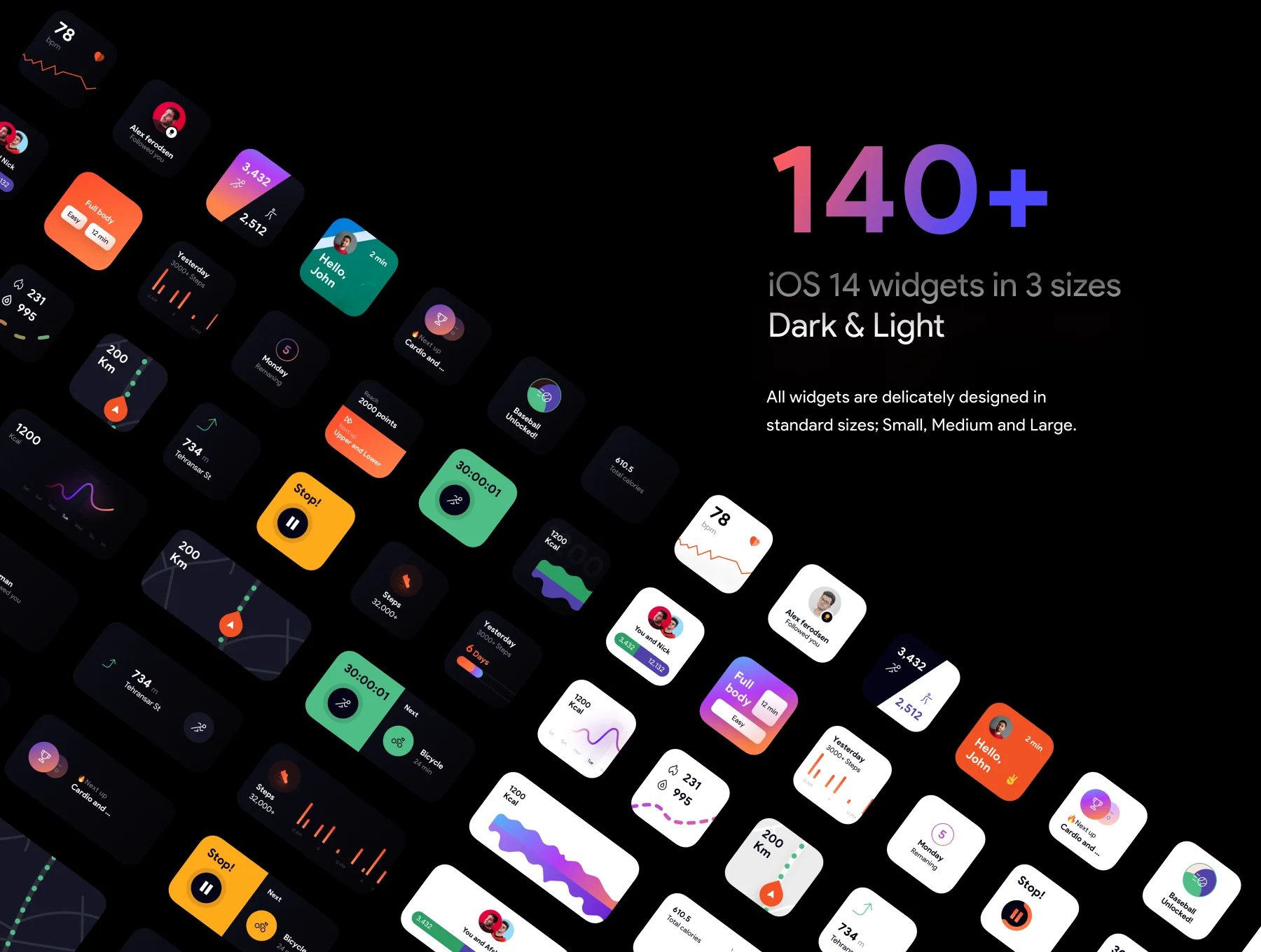Daility 2 UI Kit | 280+ Artboards (Sketch, Figma, Adobe XD) 3
