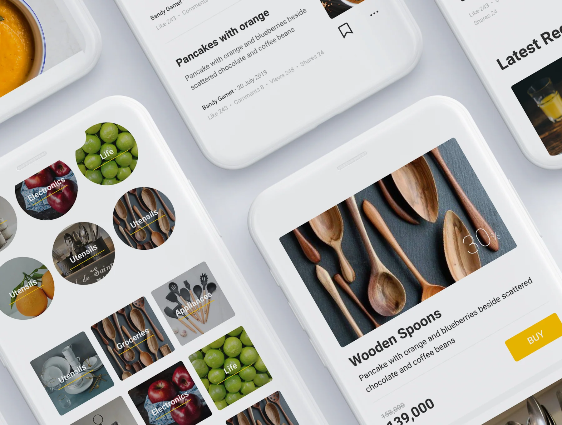Daily Kitchen UI Kits 8