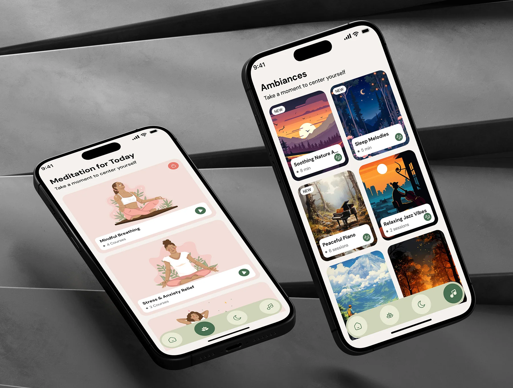 Daily Meditation App UI Kit 7