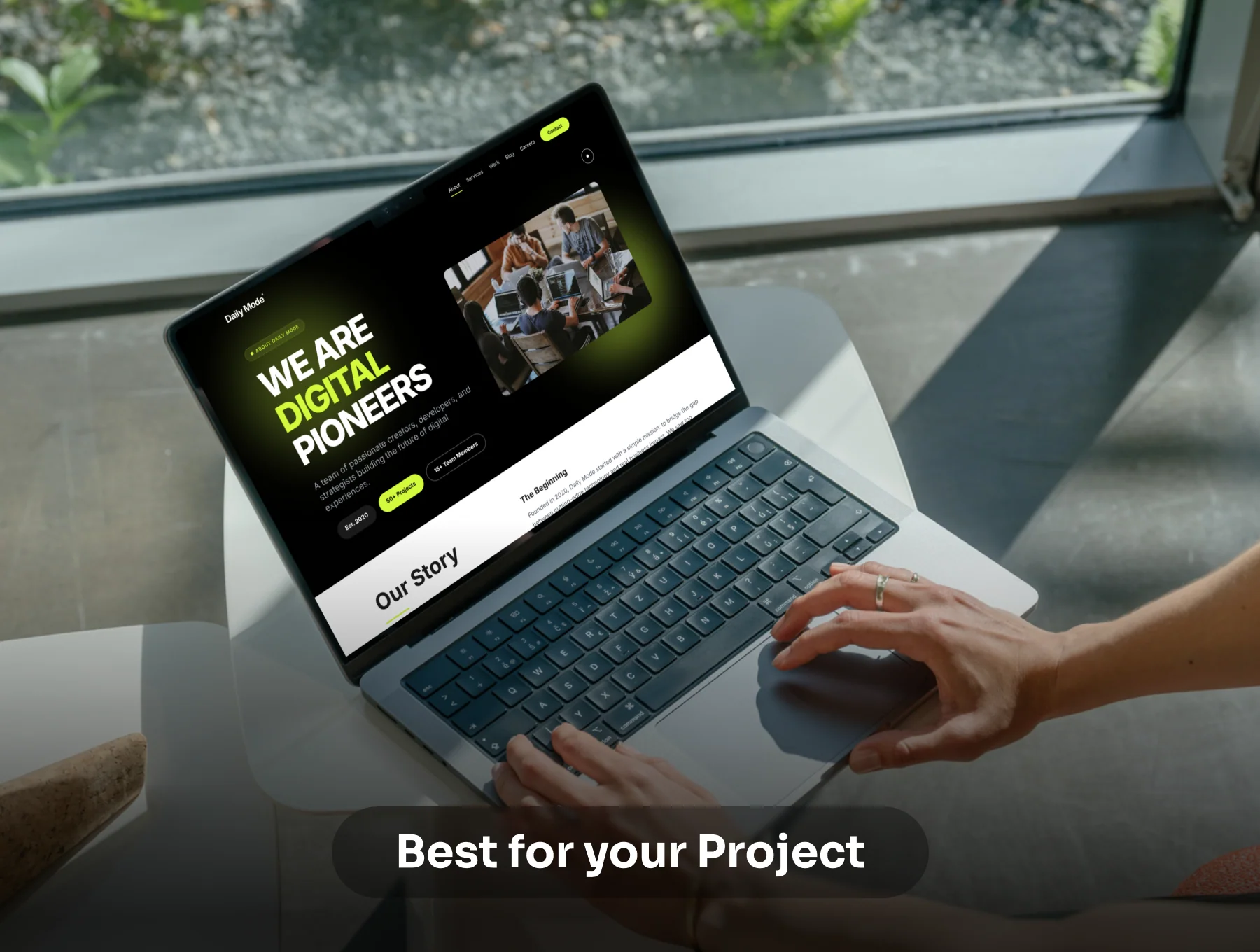 Daily Mode - Digital Creative Agency Website 5