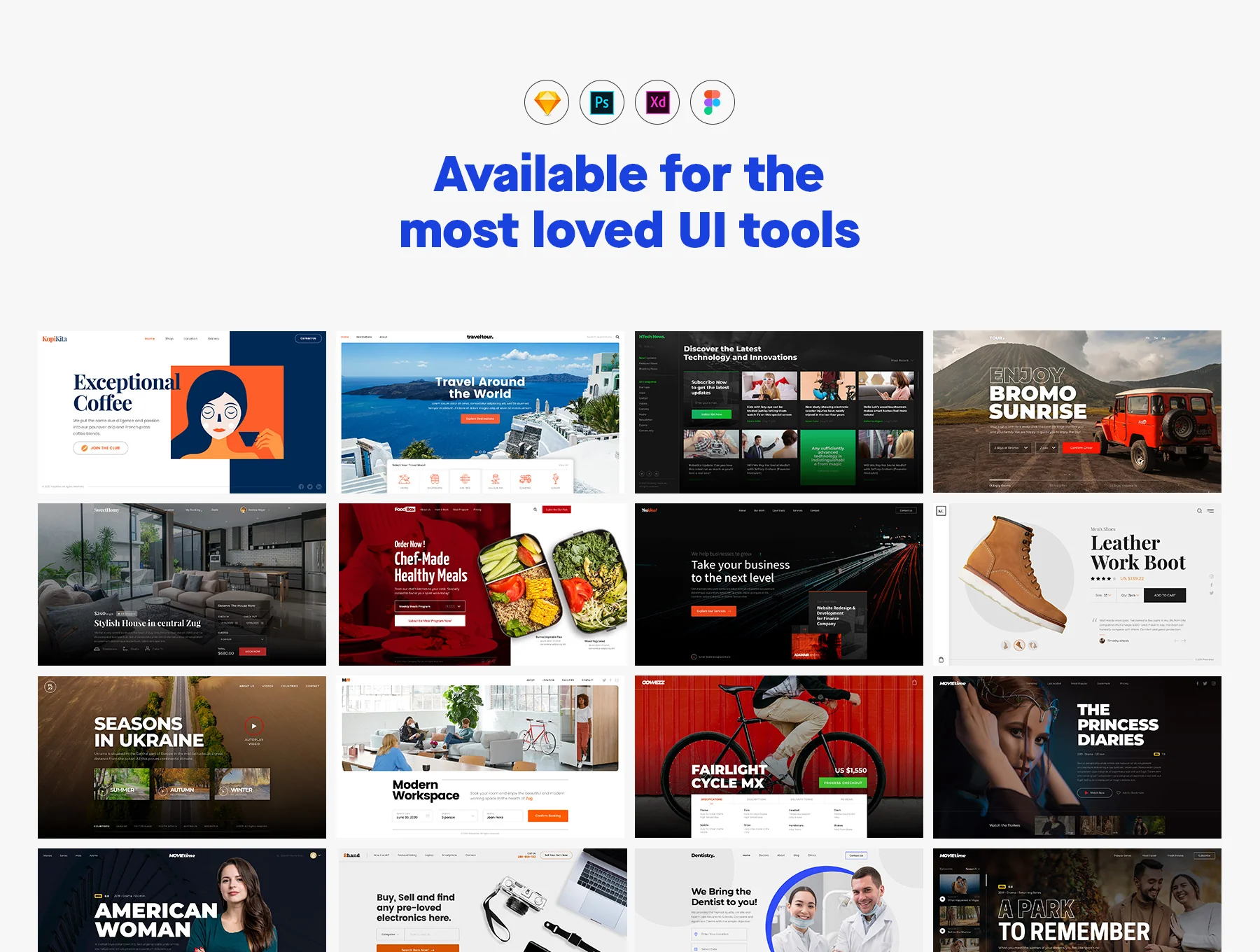 Daily UI Starter Pages - A ready-made UI Kits 2