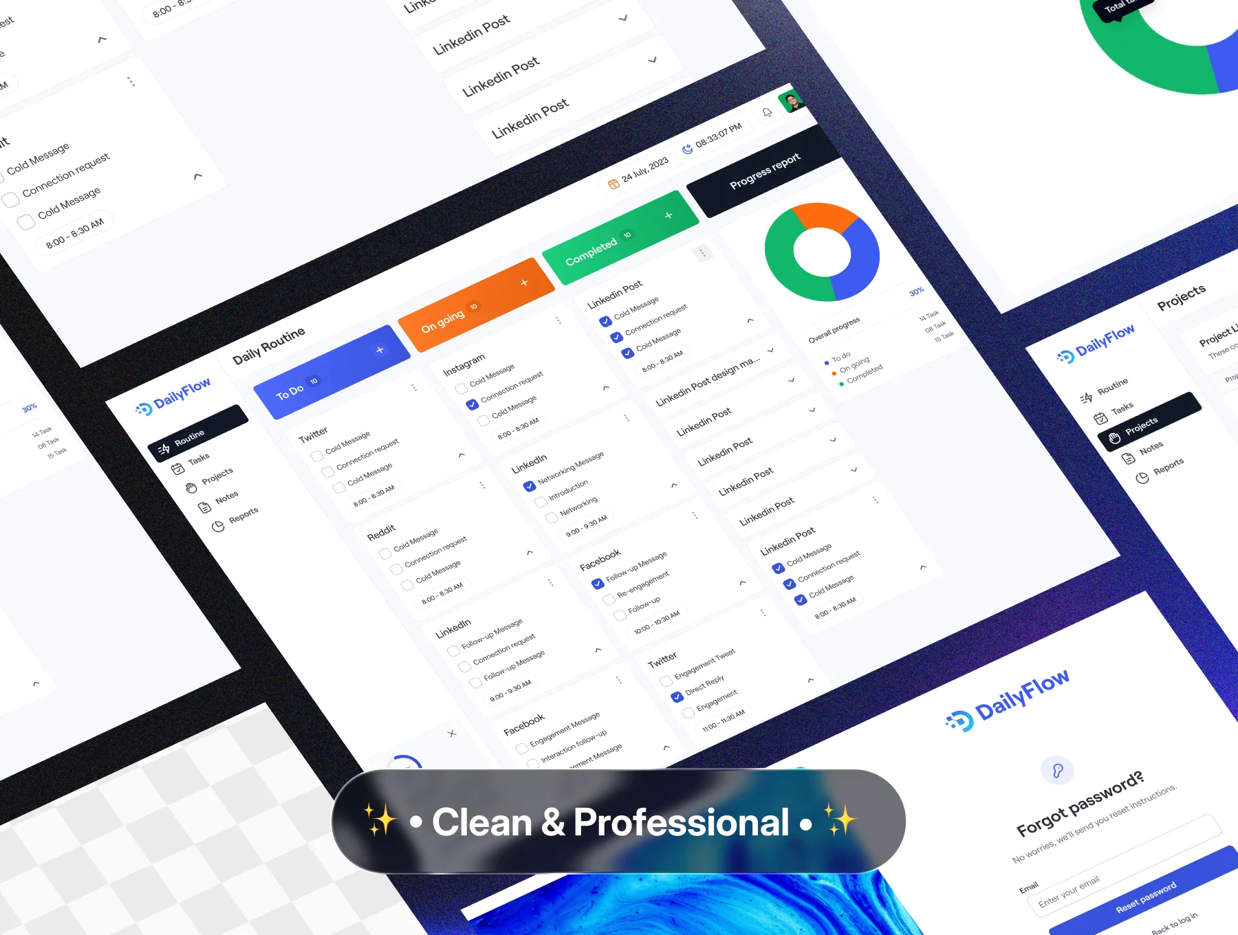 DailyFlow | Task & Document Management Web App UI KIT 5