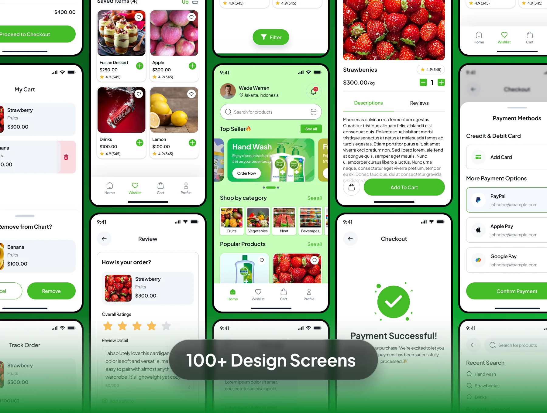 DailyMart Grocery Shop App Ui Kit 2