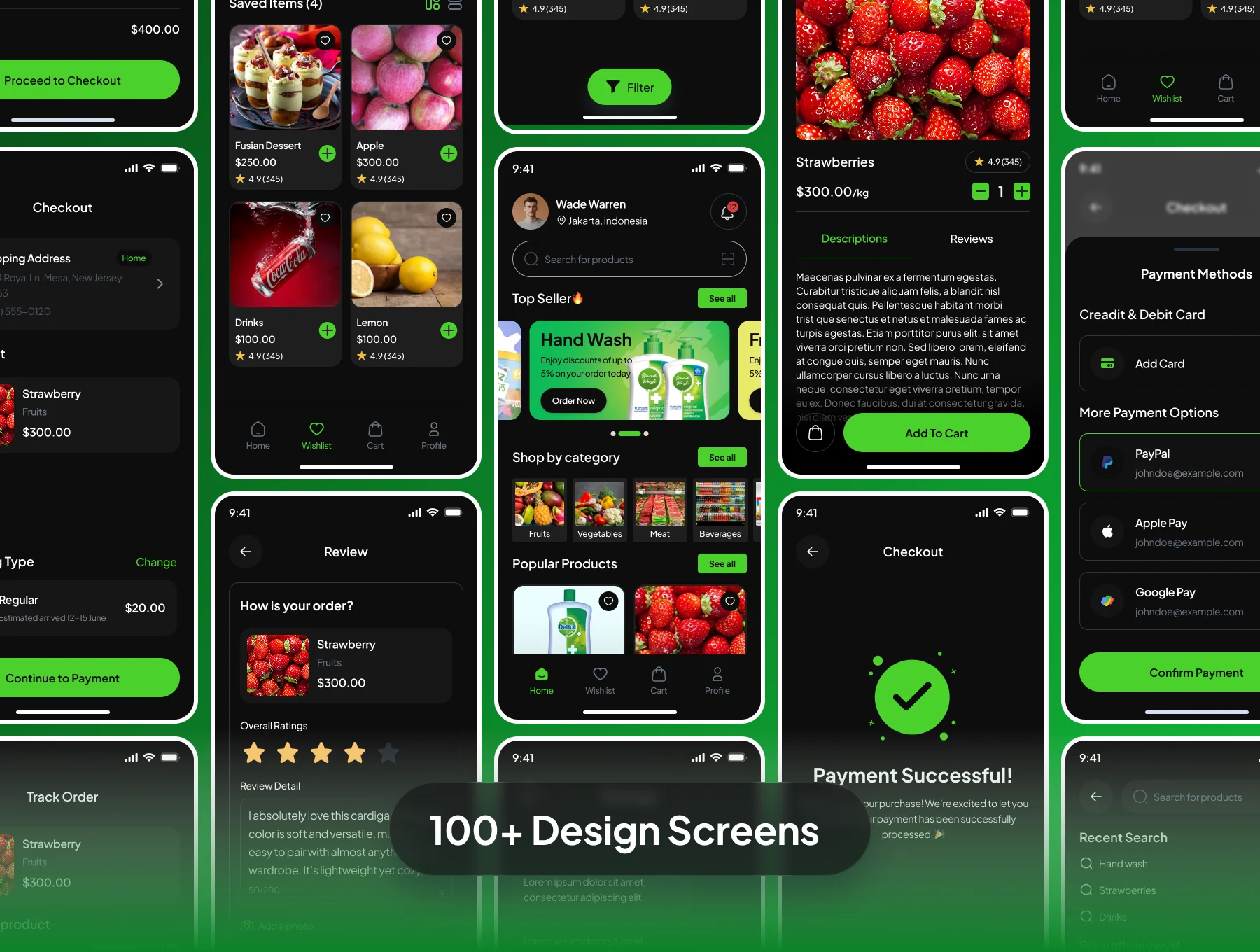 DailyMart Grocery Shop App Ui Kit 3