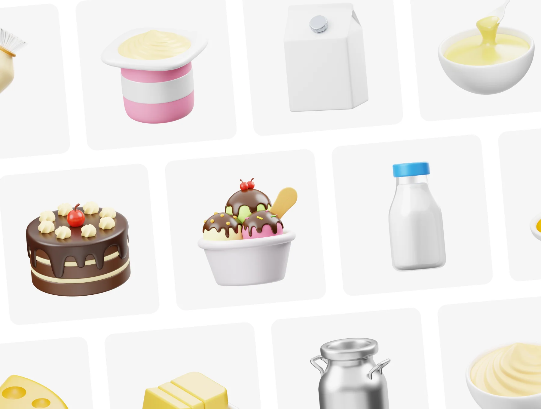 Dairy Milk Product 3D Icon 5