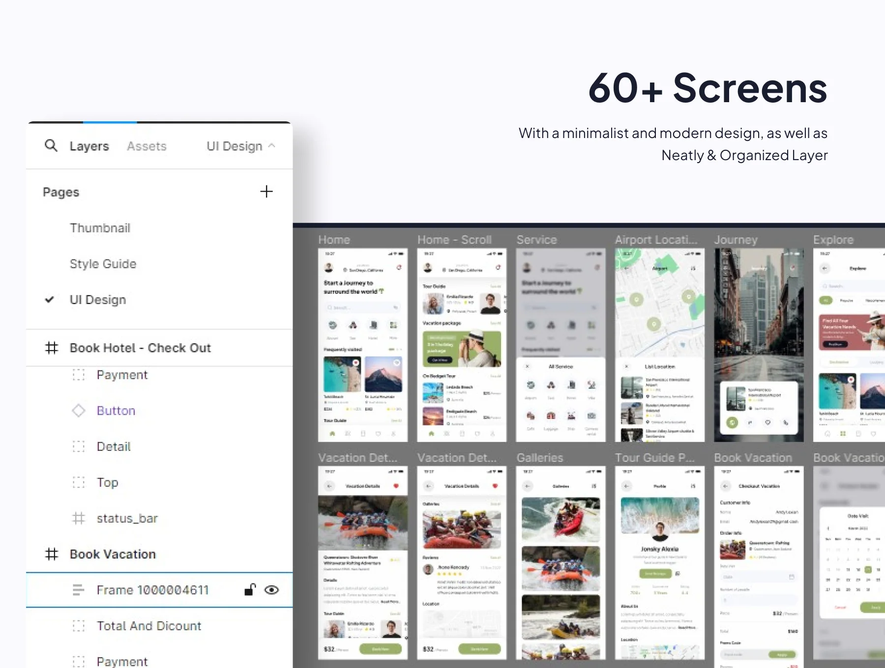 Dajouney - Travel Mobile App UI Kits 4