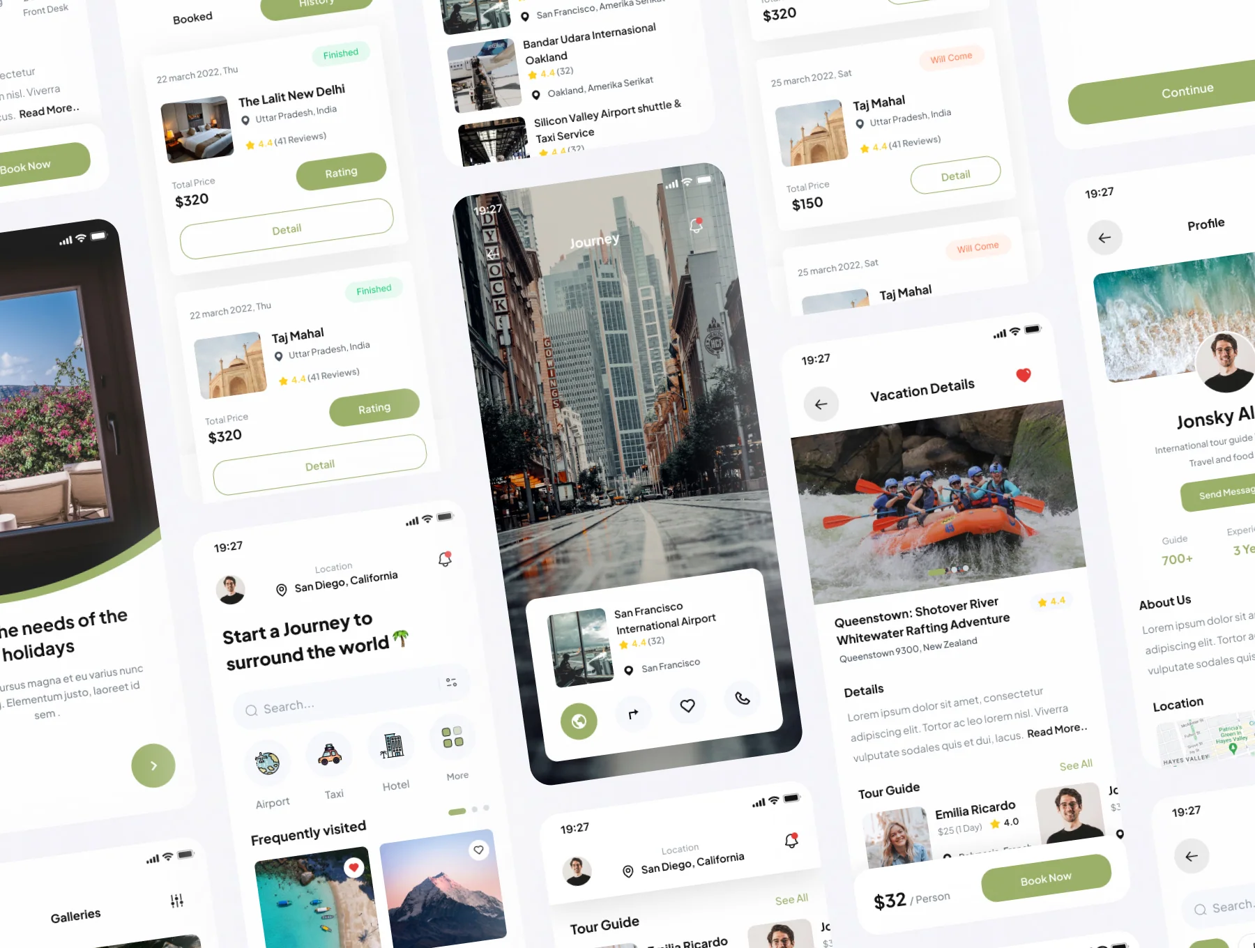 Dajouney - Travel Mobile App UI Kits 5