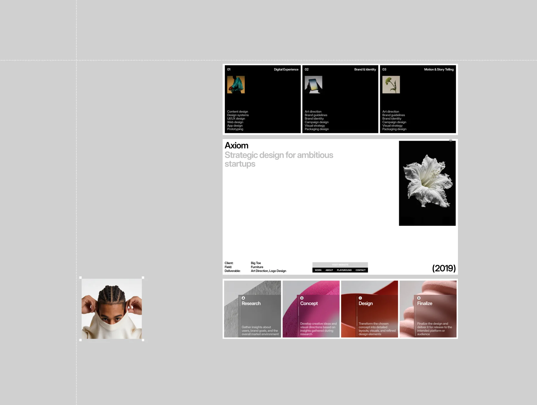 Daniel - Portfolio & Personal Brand Framer Template 3