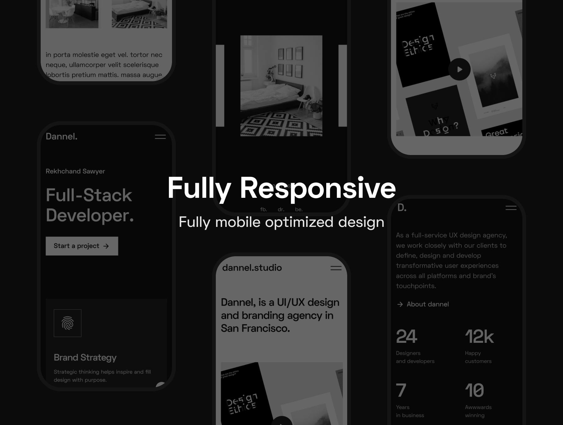 Dannel - Portfolio & Creative Agency WordPress Theme 4