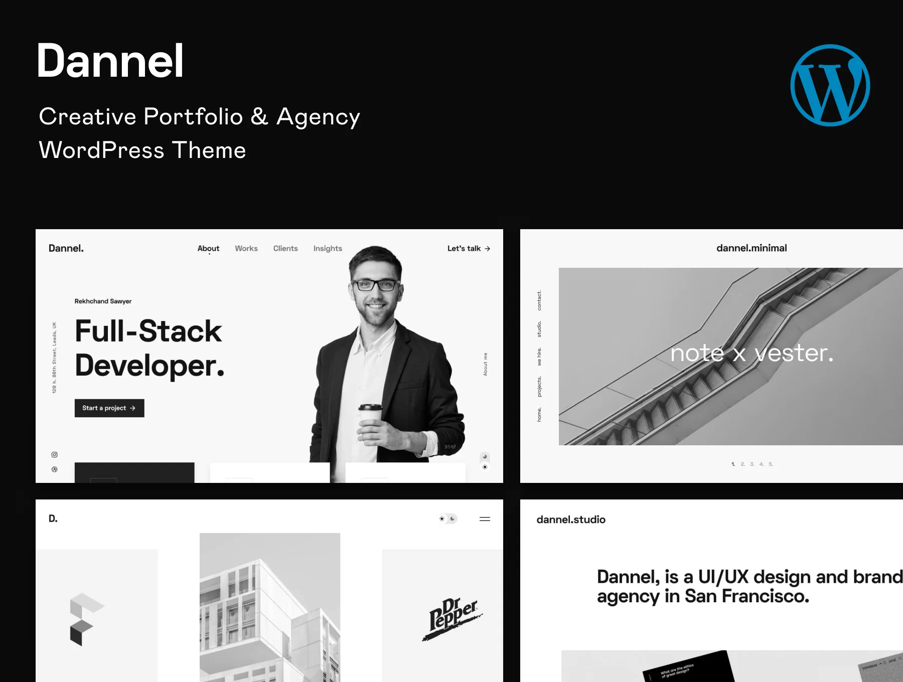 Dannel - Portfolio & Creative Agency WordPress Theme 5