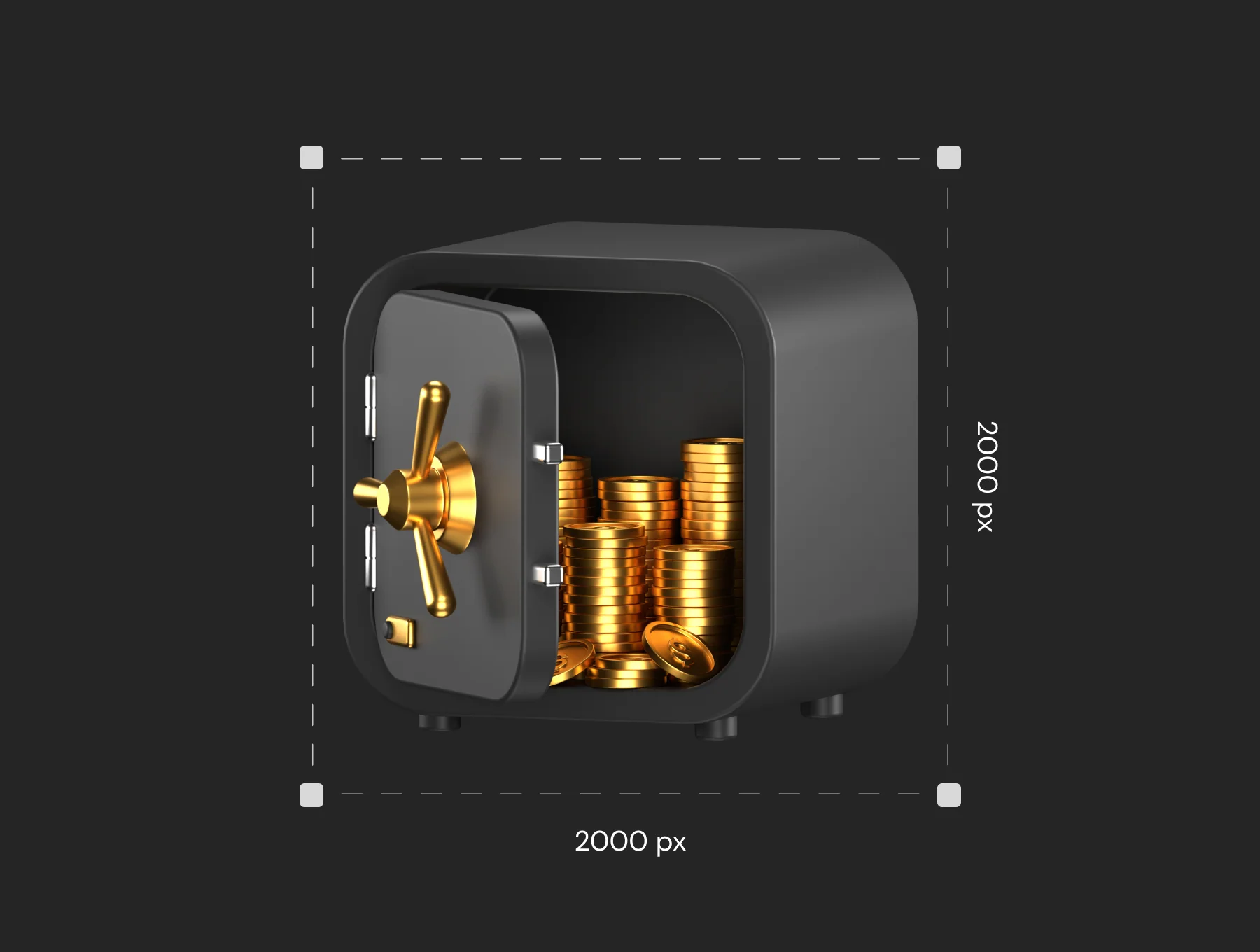 Fintech 3D Icons 3