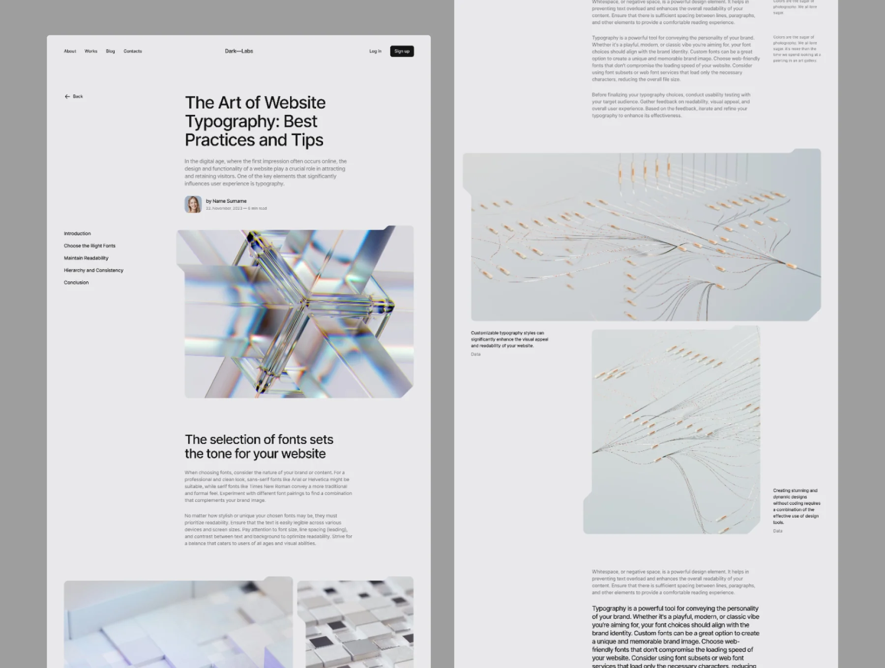 Dark—Labs / Futuristic Figma Ui Kit 2