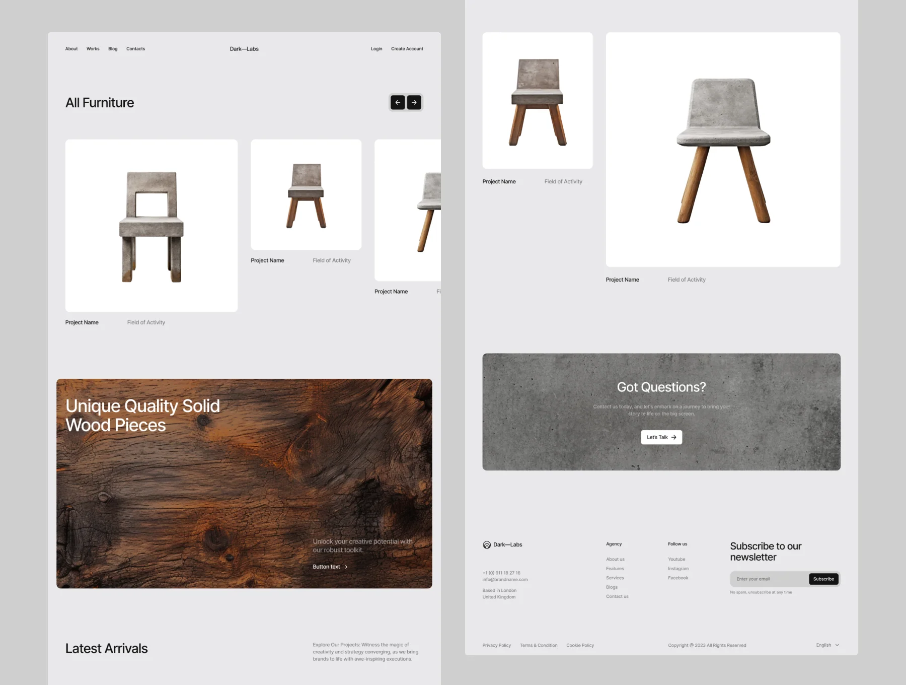 Dark—Labs / Futuristic Figma Ui Kit 5