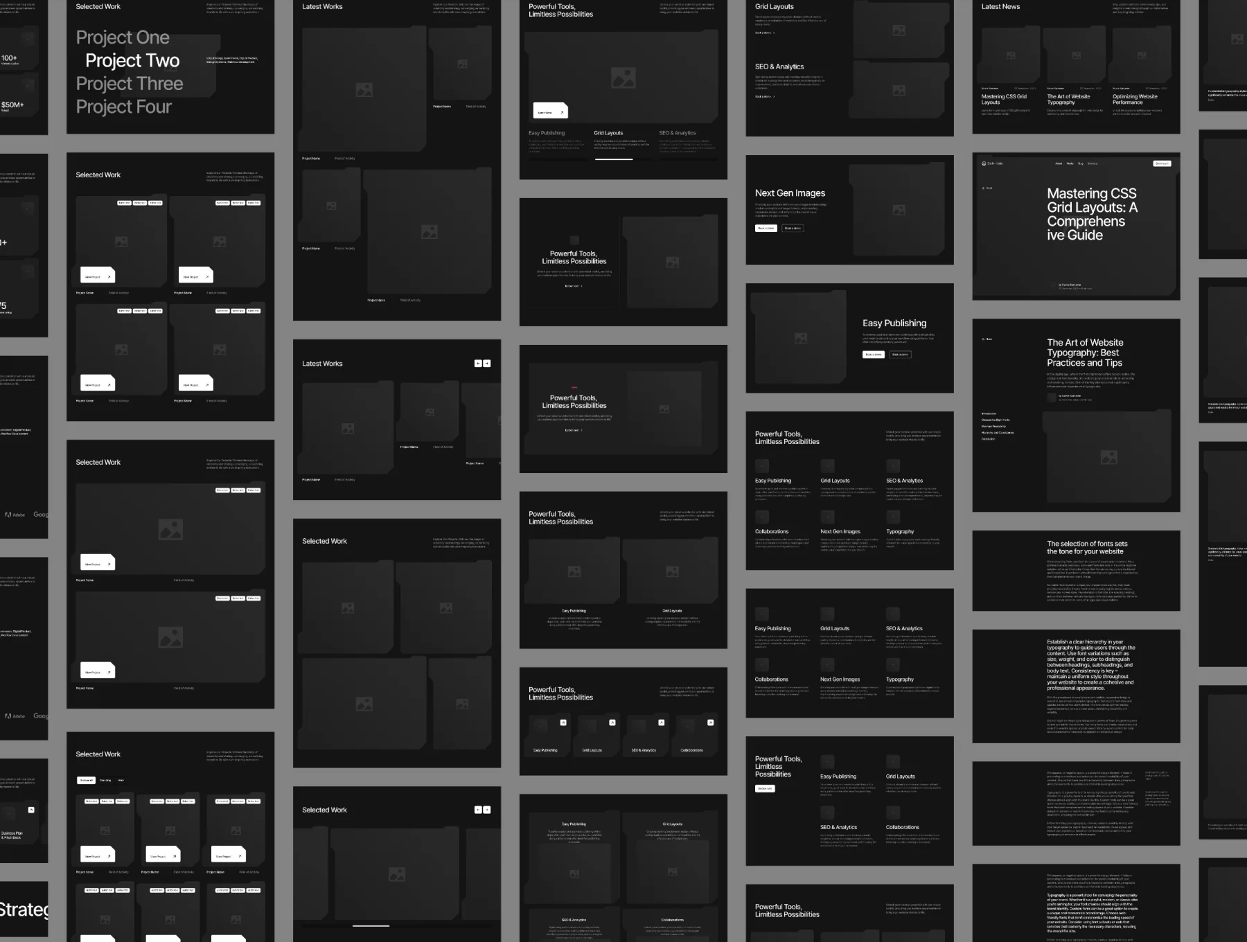Dark—Labs / Futuristic Figma Ui Kit 7