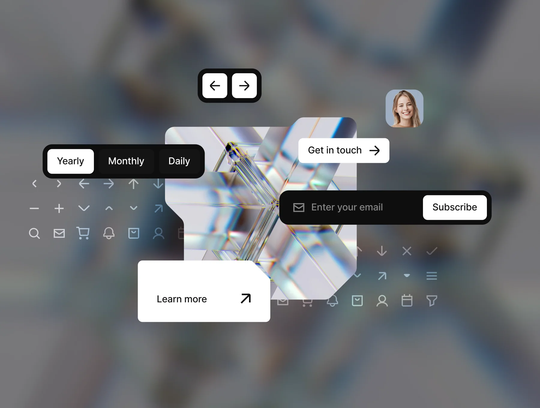Dark—Labs / Futuristic Figma Ui Kit 8