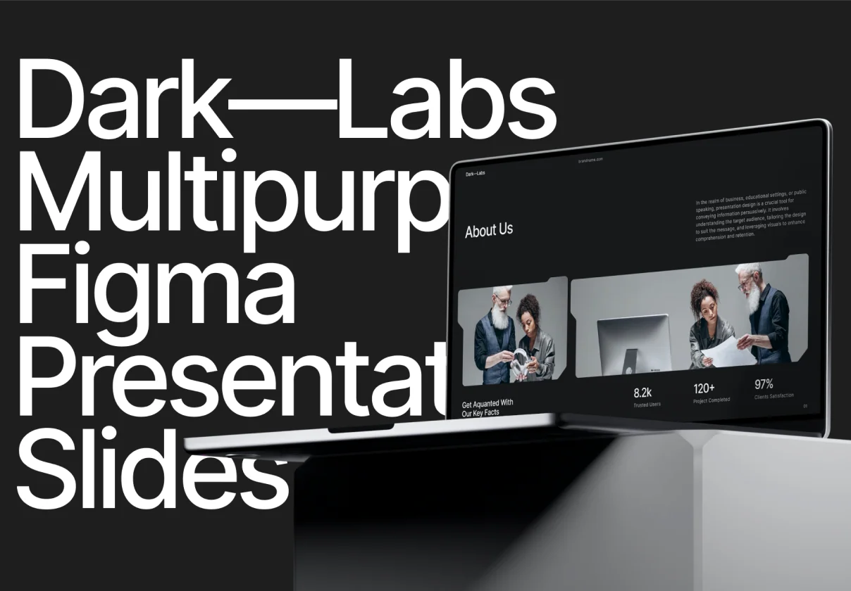 Dark—Labs / Futuristic Presentation Template