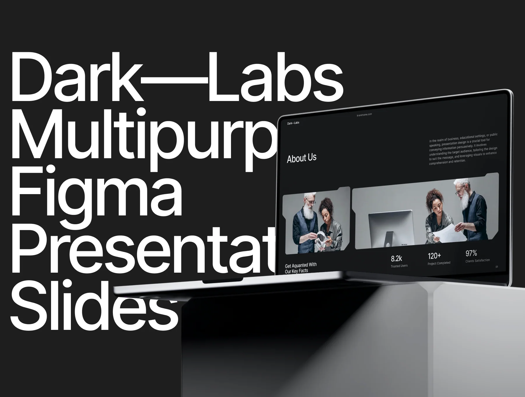 Dark—Labs / Futuristic Presentation Template