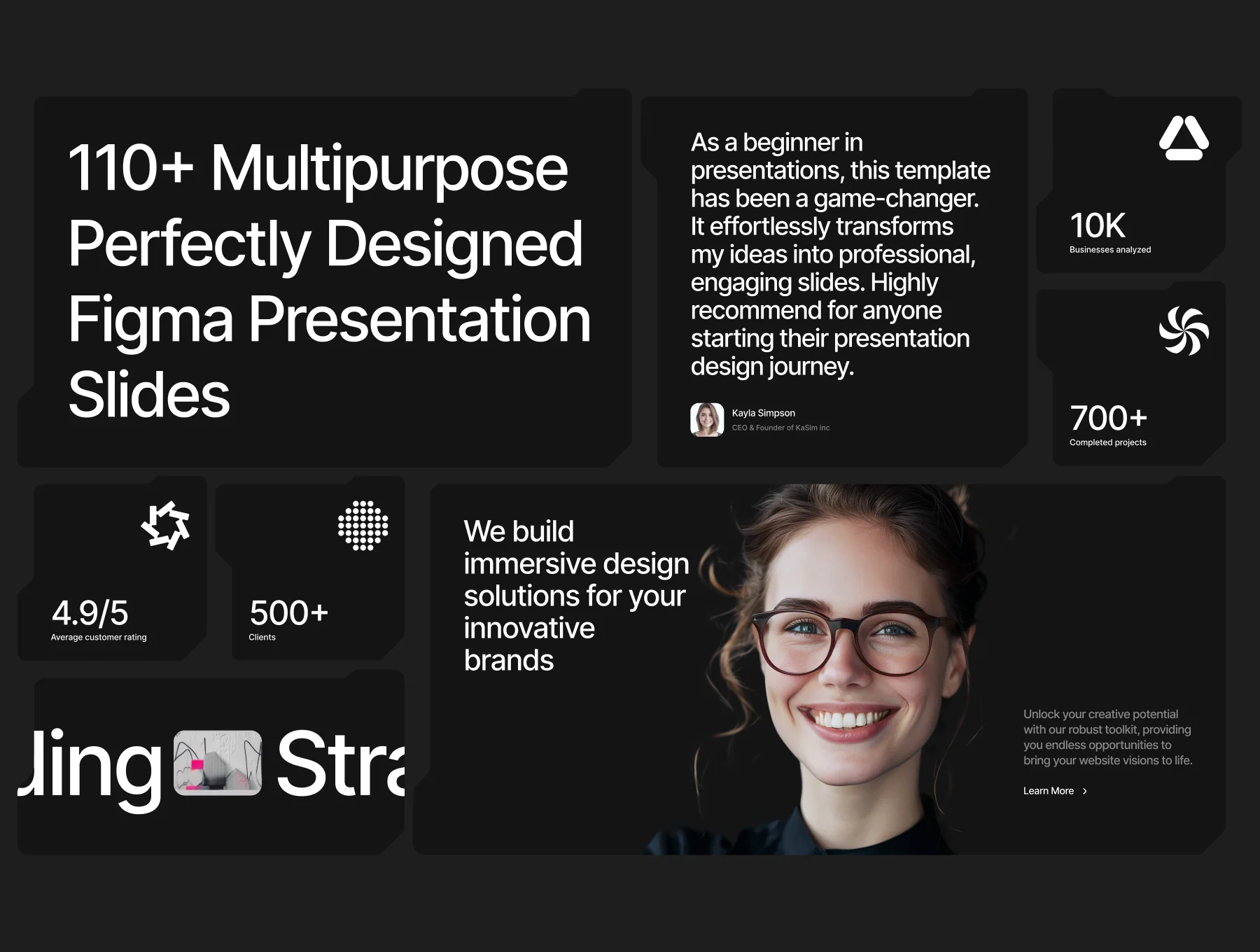 Dark—Labs / Futuristic Presentation Template 2