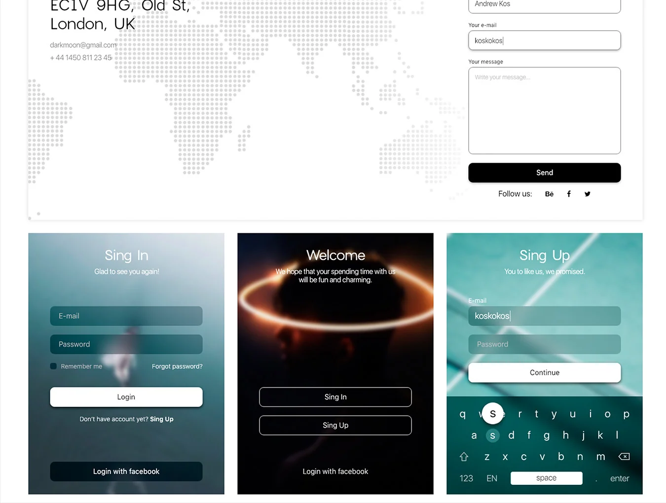 Darkmoon UI Kit 7