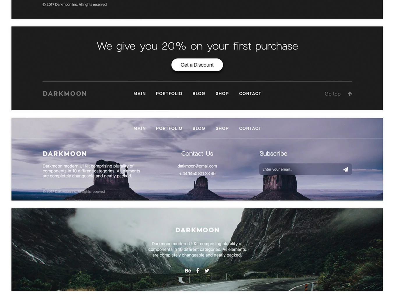 Darkmoon UI Kit 8
