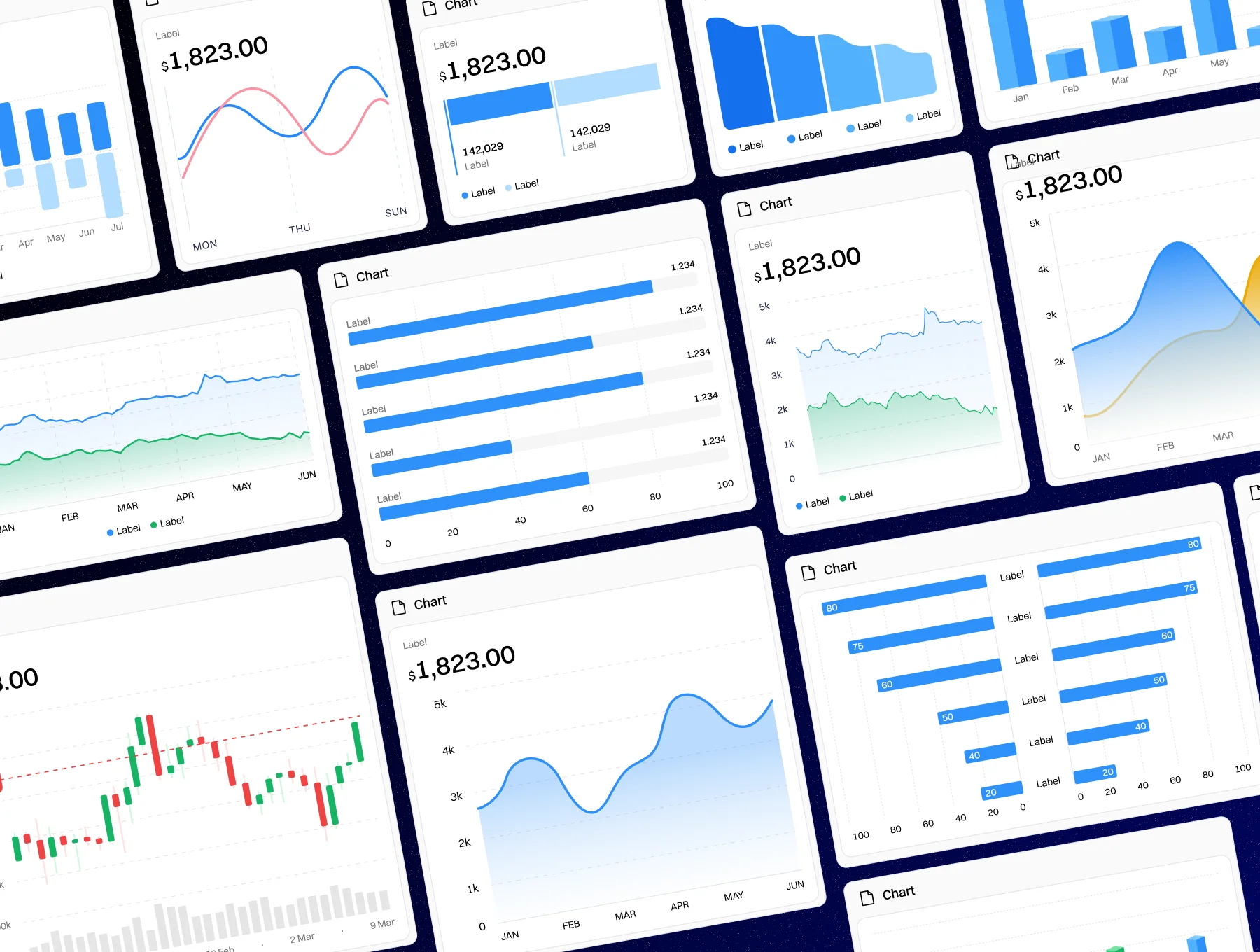 Dashboard Charts UI Kit 8