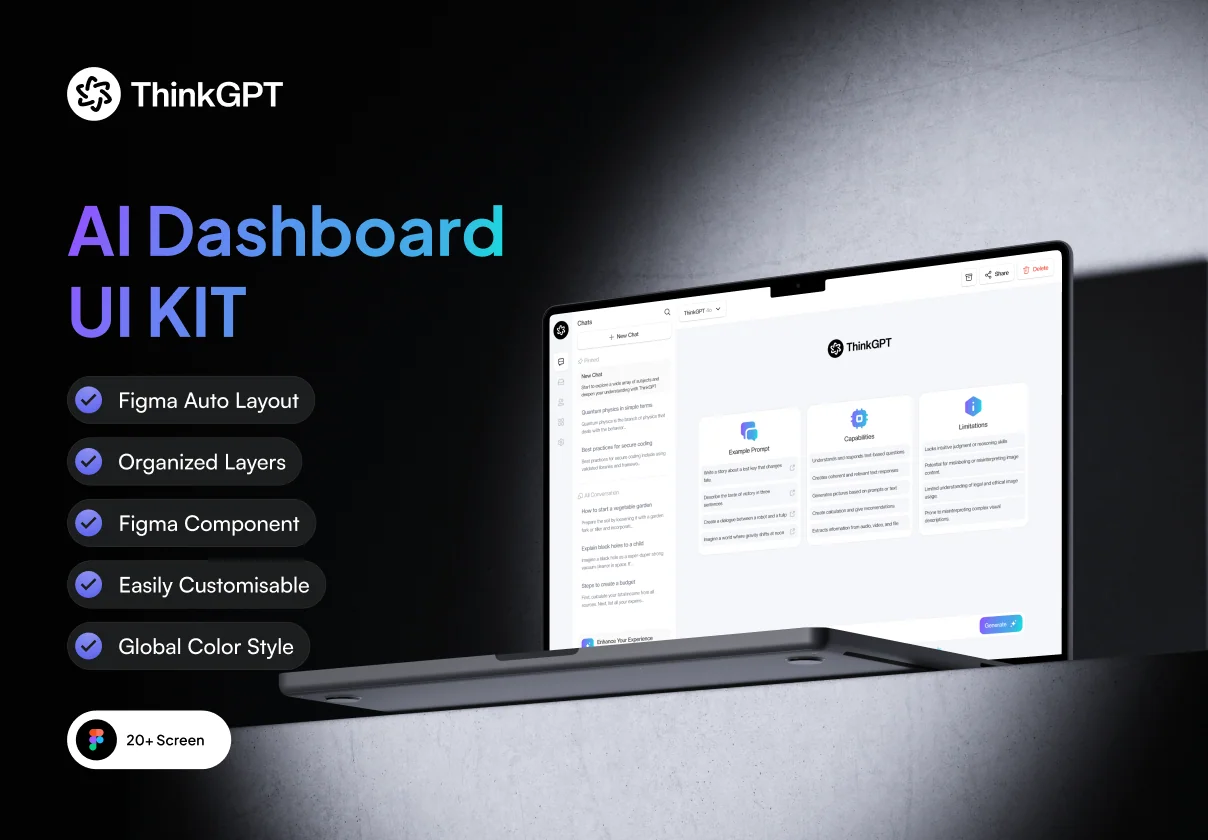 Dashboard - SAAS Chatbot AI