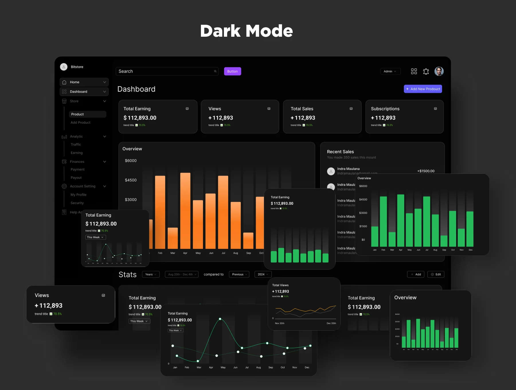 Dashboard Store Managment Tool 2
