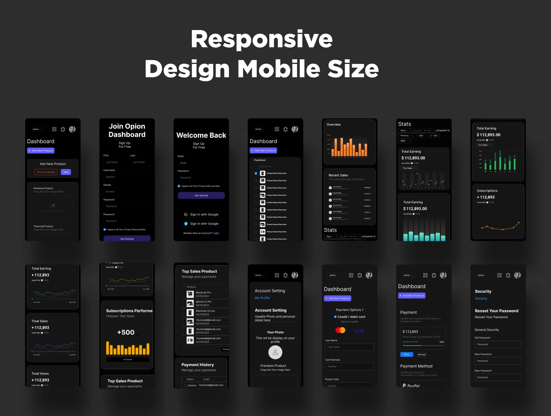 Dashboard Store Managment Tool 3
