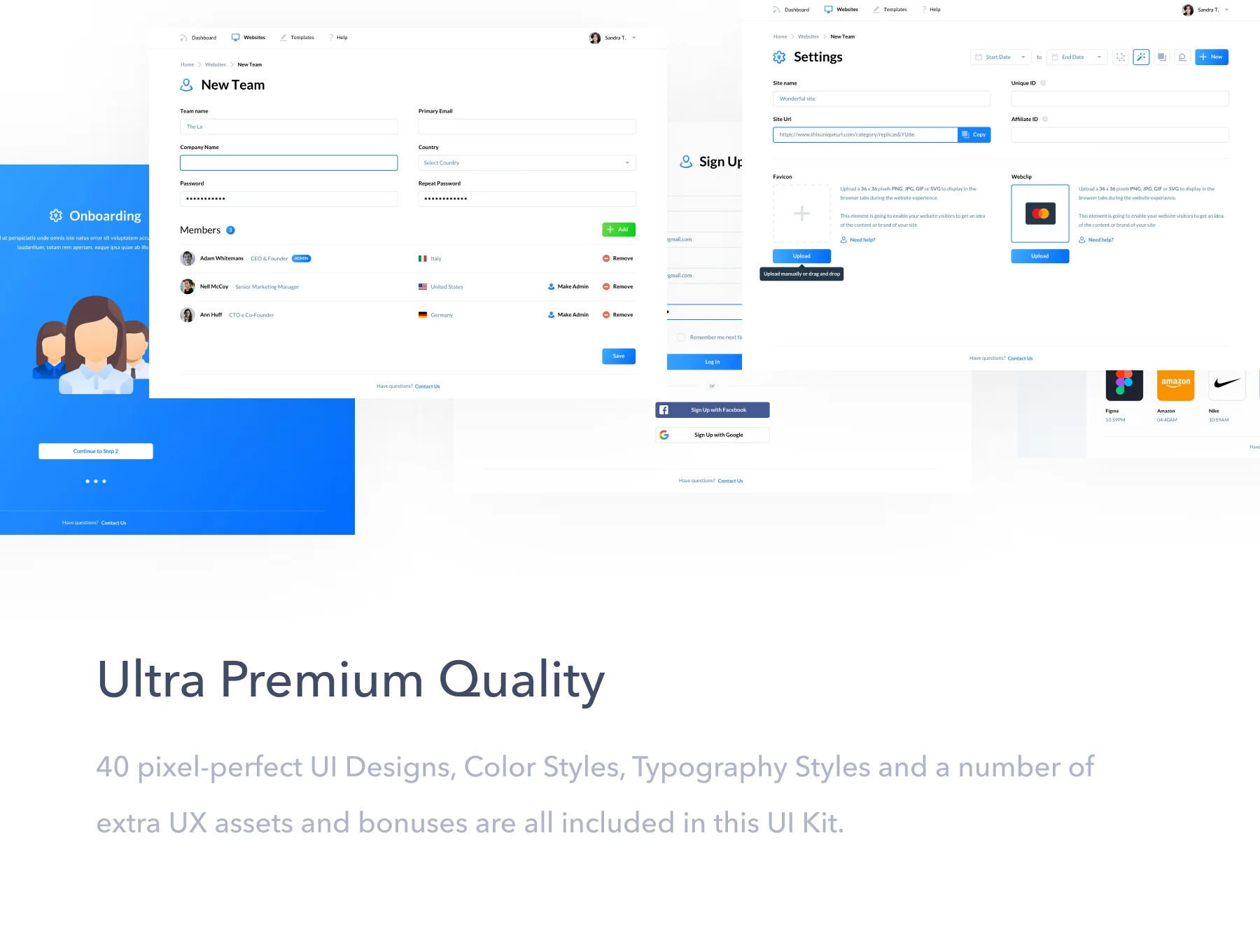 Dashboard UI Kit 3