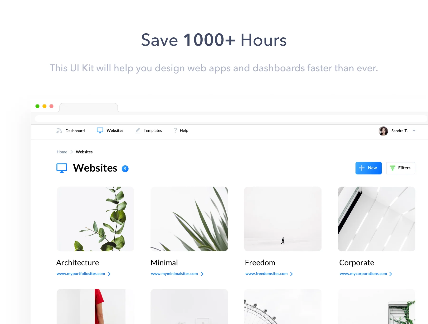 Dashboard UI Kit 4