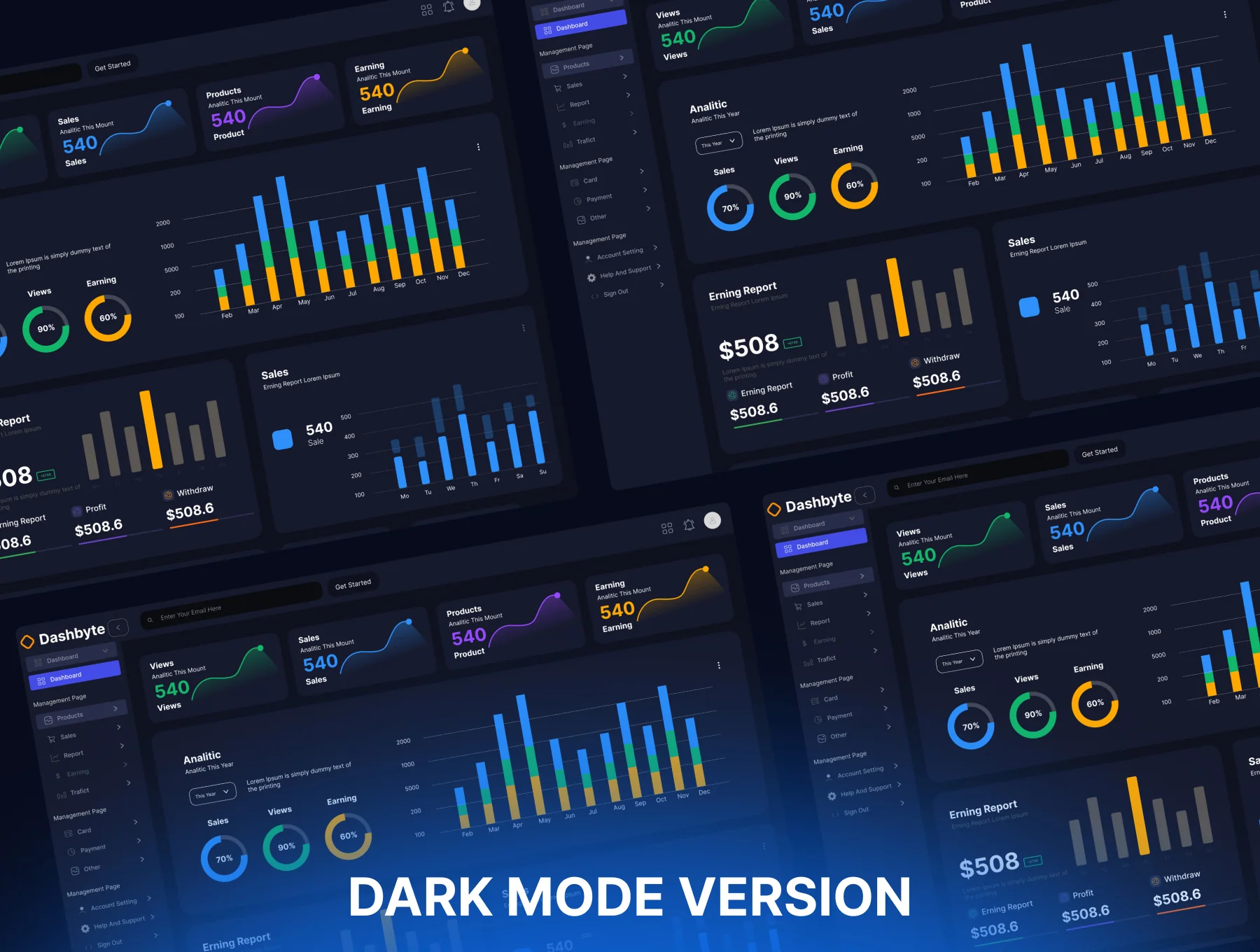 Dashbyte - Dashboard Ui Kit 5