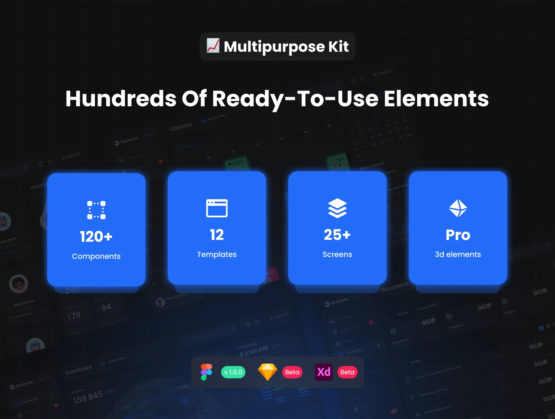 Dashcube - Dashboard Ui Kit 3