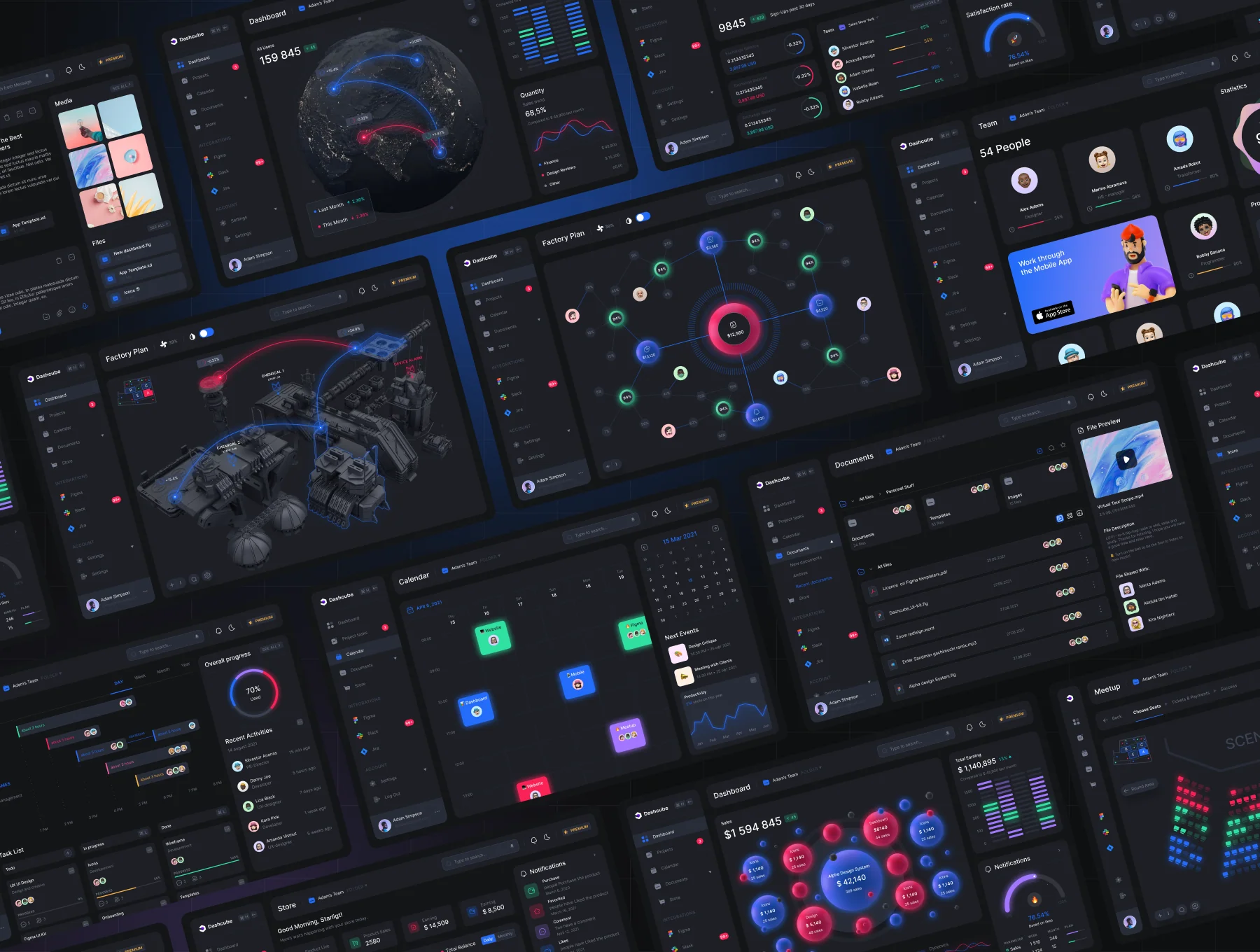 Dashcube - Dashboard Ui Kit 5