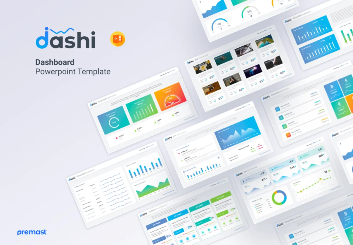 dashi dashboard PowerPoint template
