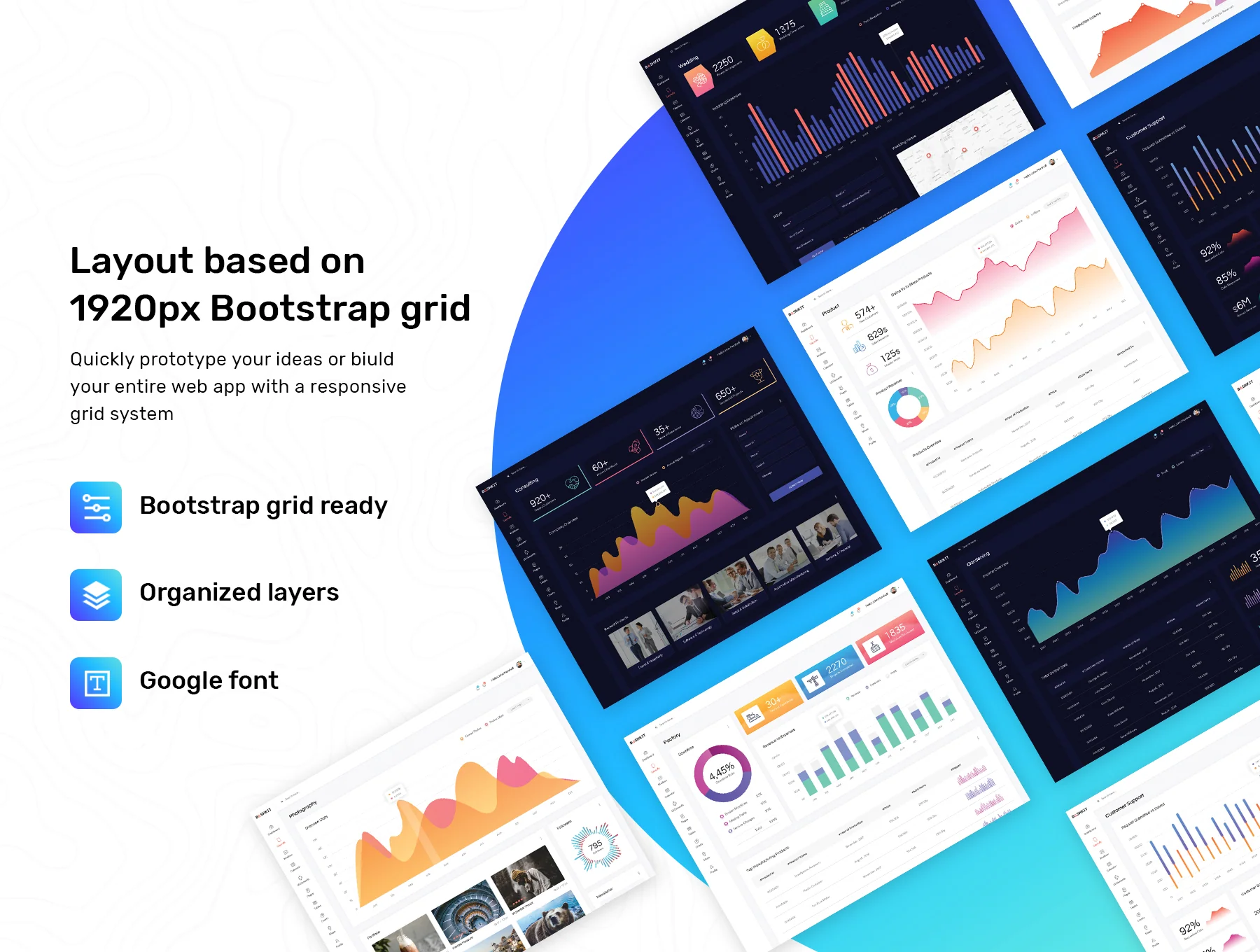 Dashkit - Admin Dashboard UI Kit 4
