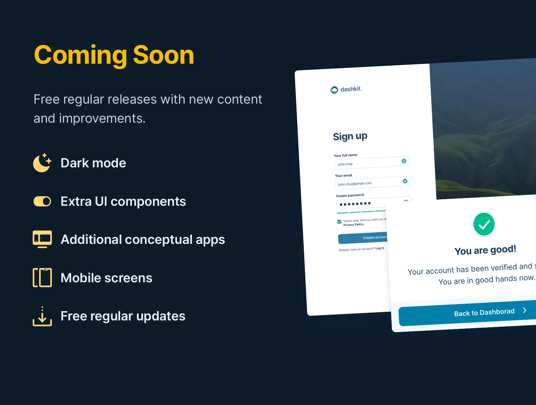 Dashkit UI 8