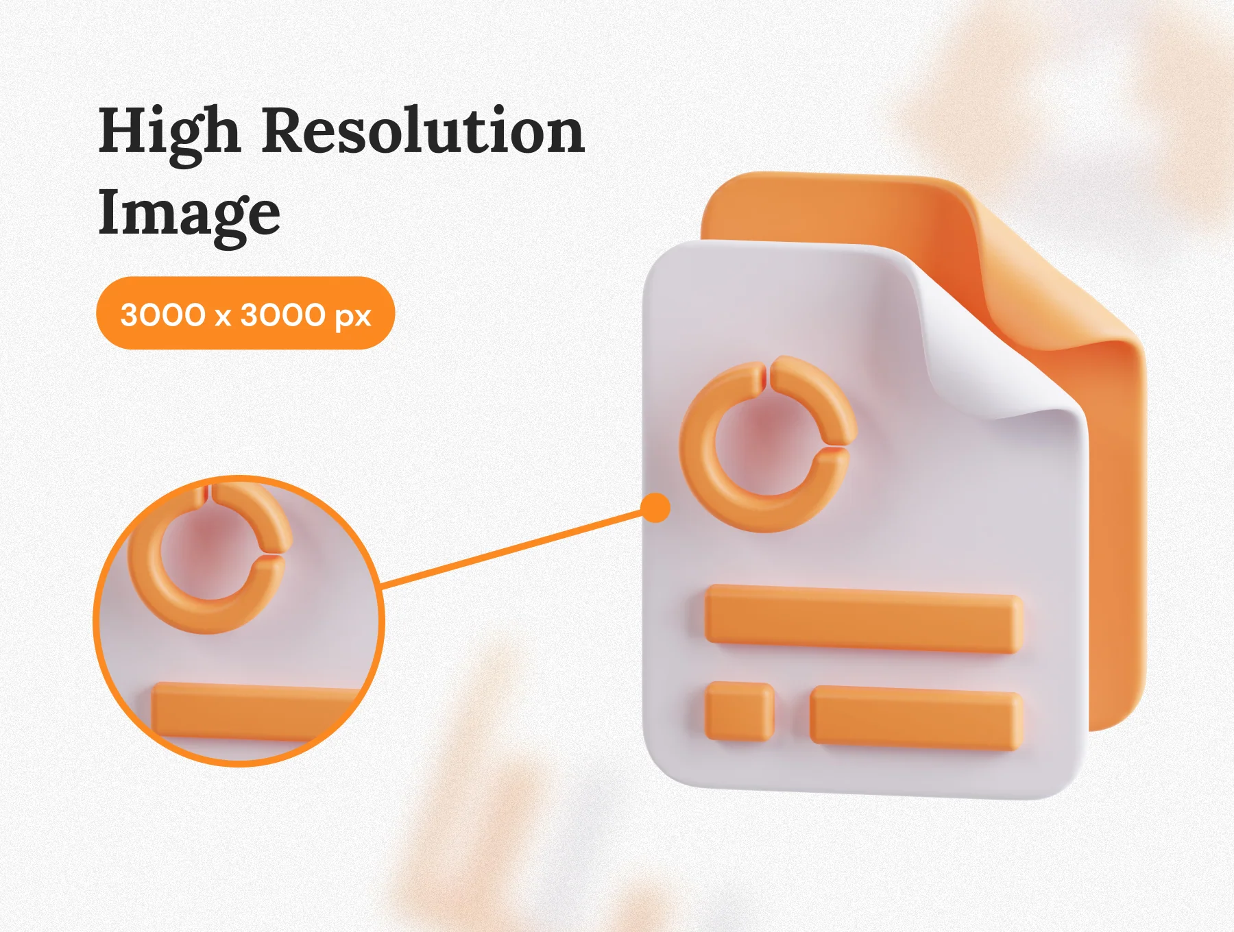 Data Analytics 3D Icon Set 3