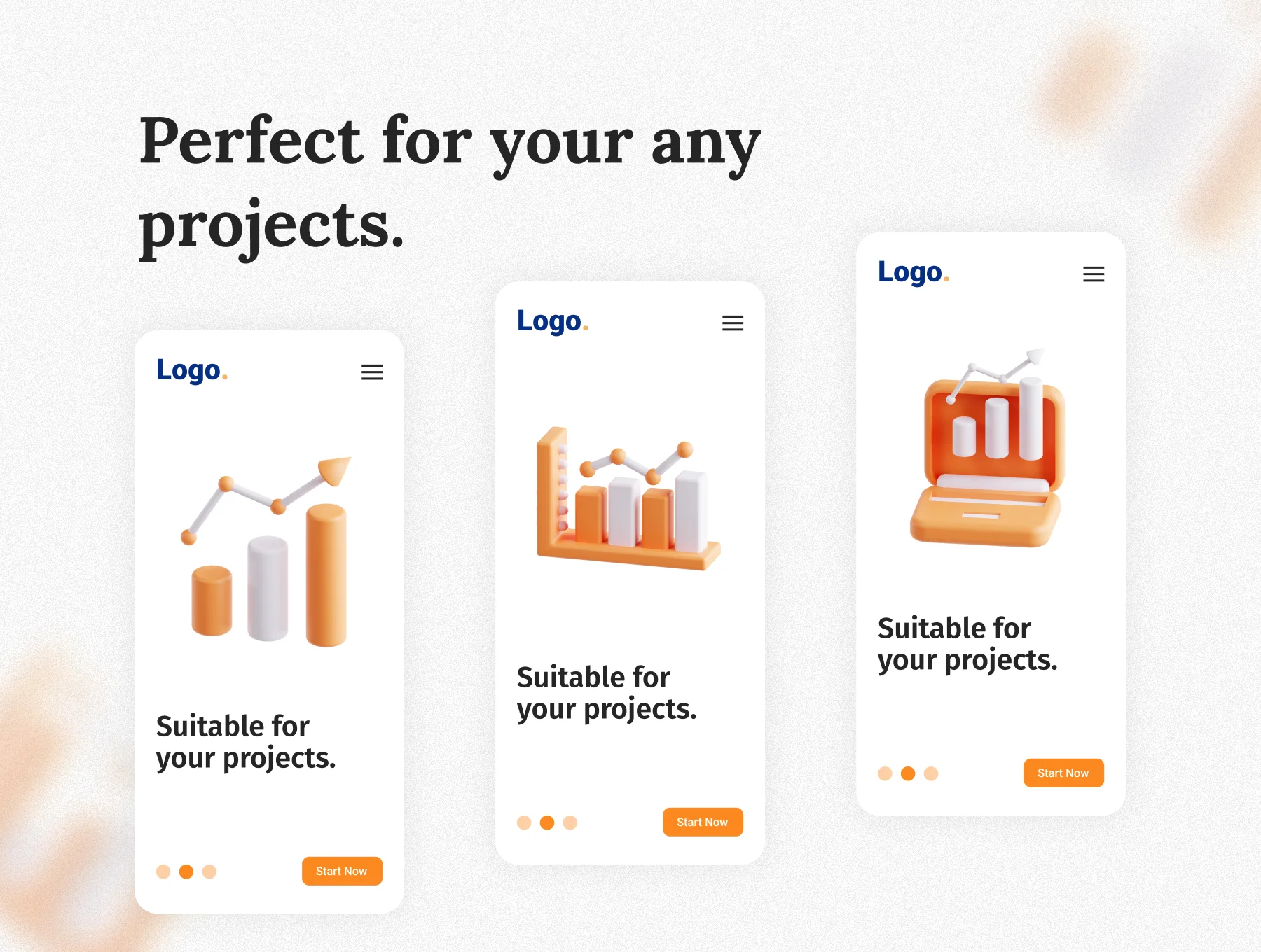 Data Analytics 3D Icon Set 4