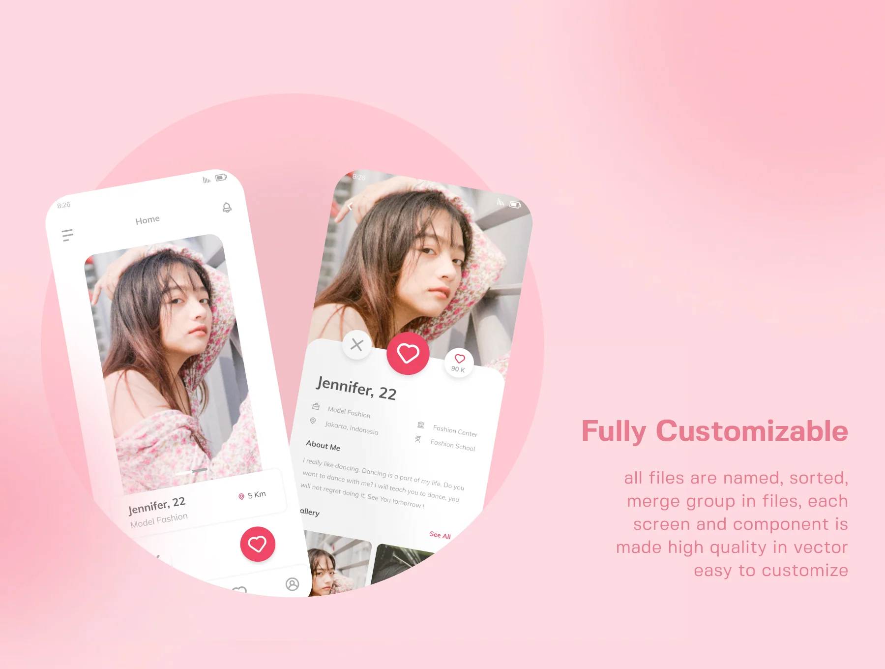Date App - Mobile UI Kit 2