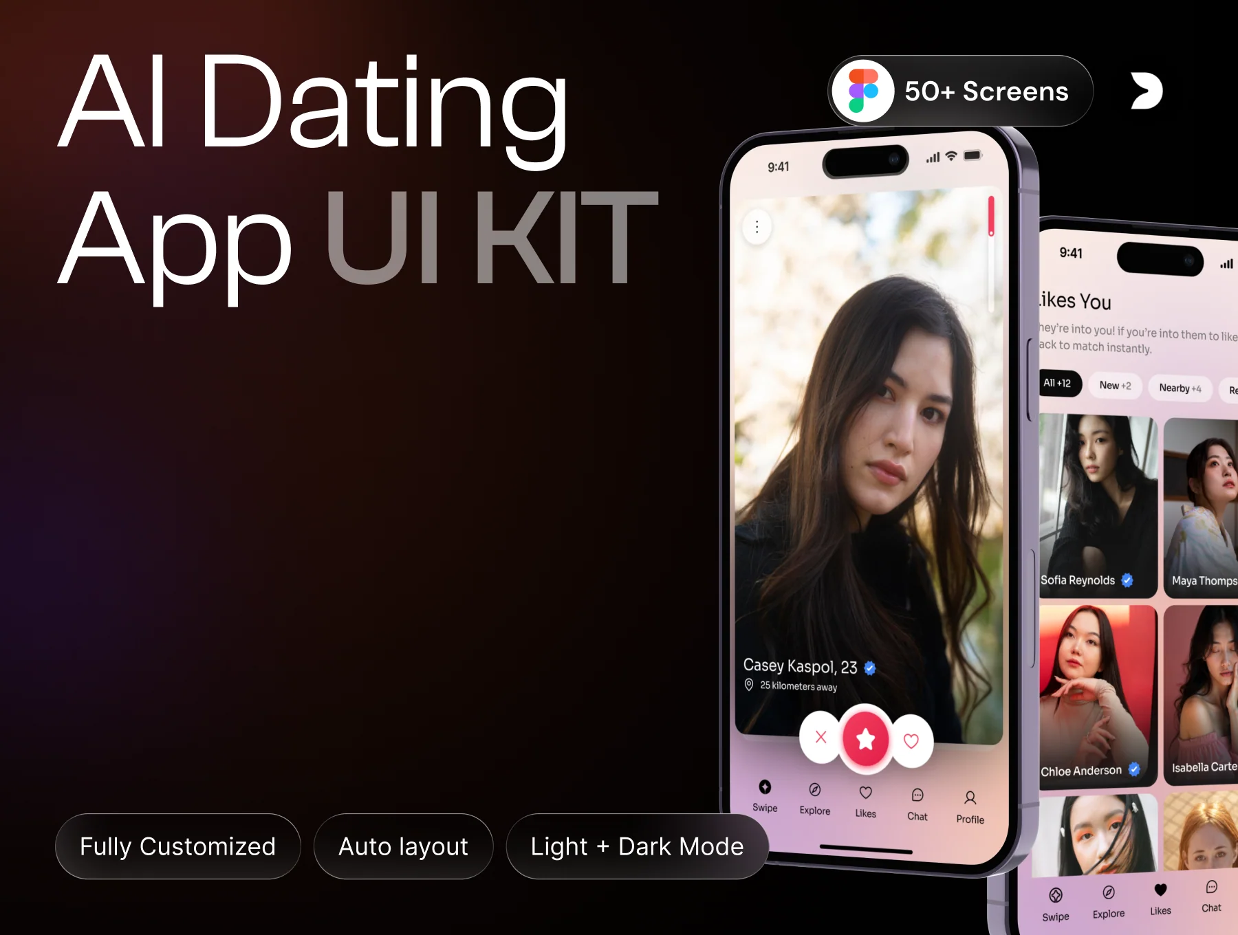 Dating App Mobile UI Kit