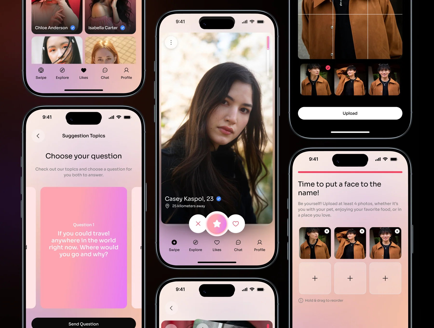 Dating App Mobile UI Kit 7