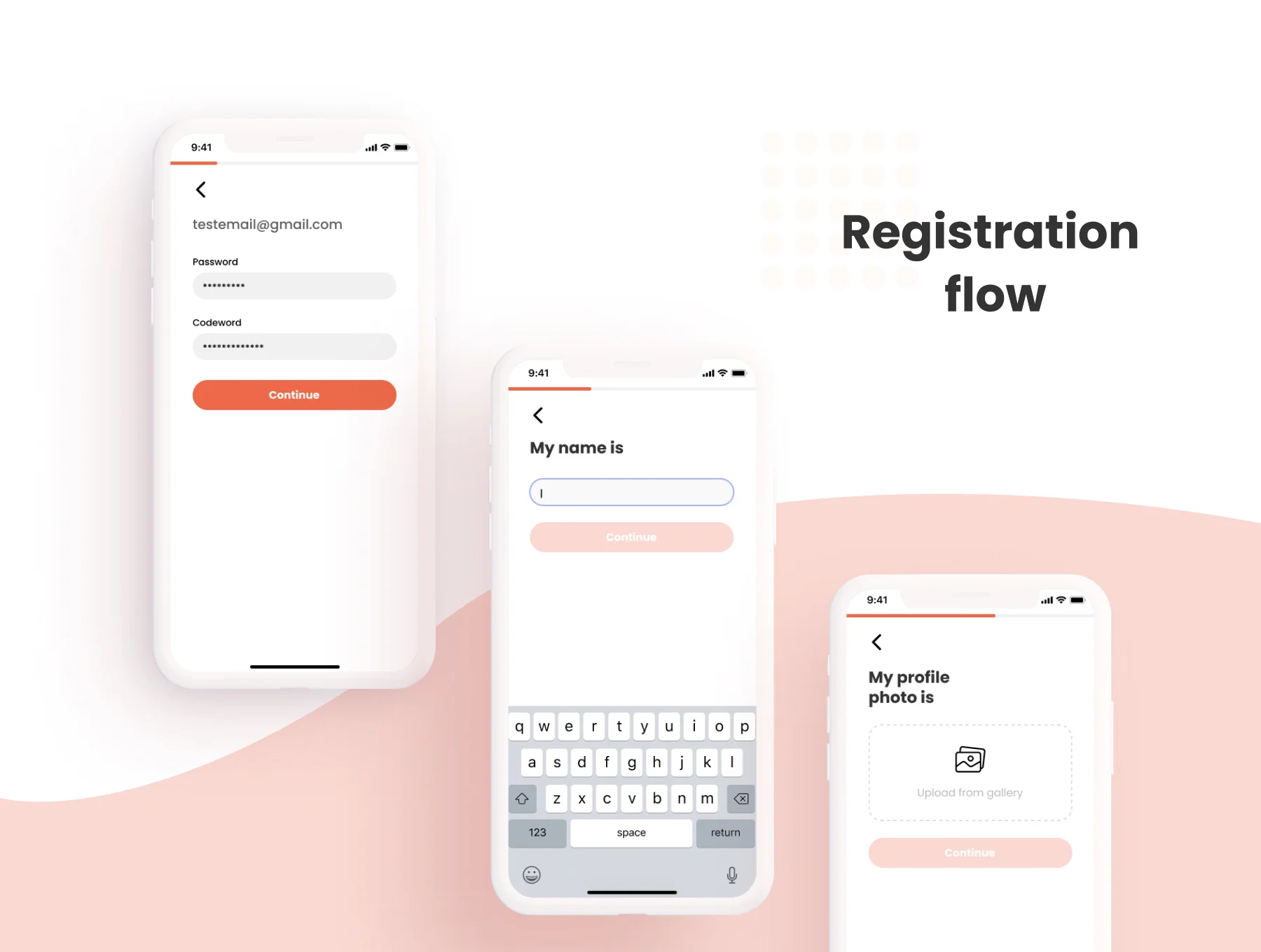 Dating Mobile Application UI Kit 7